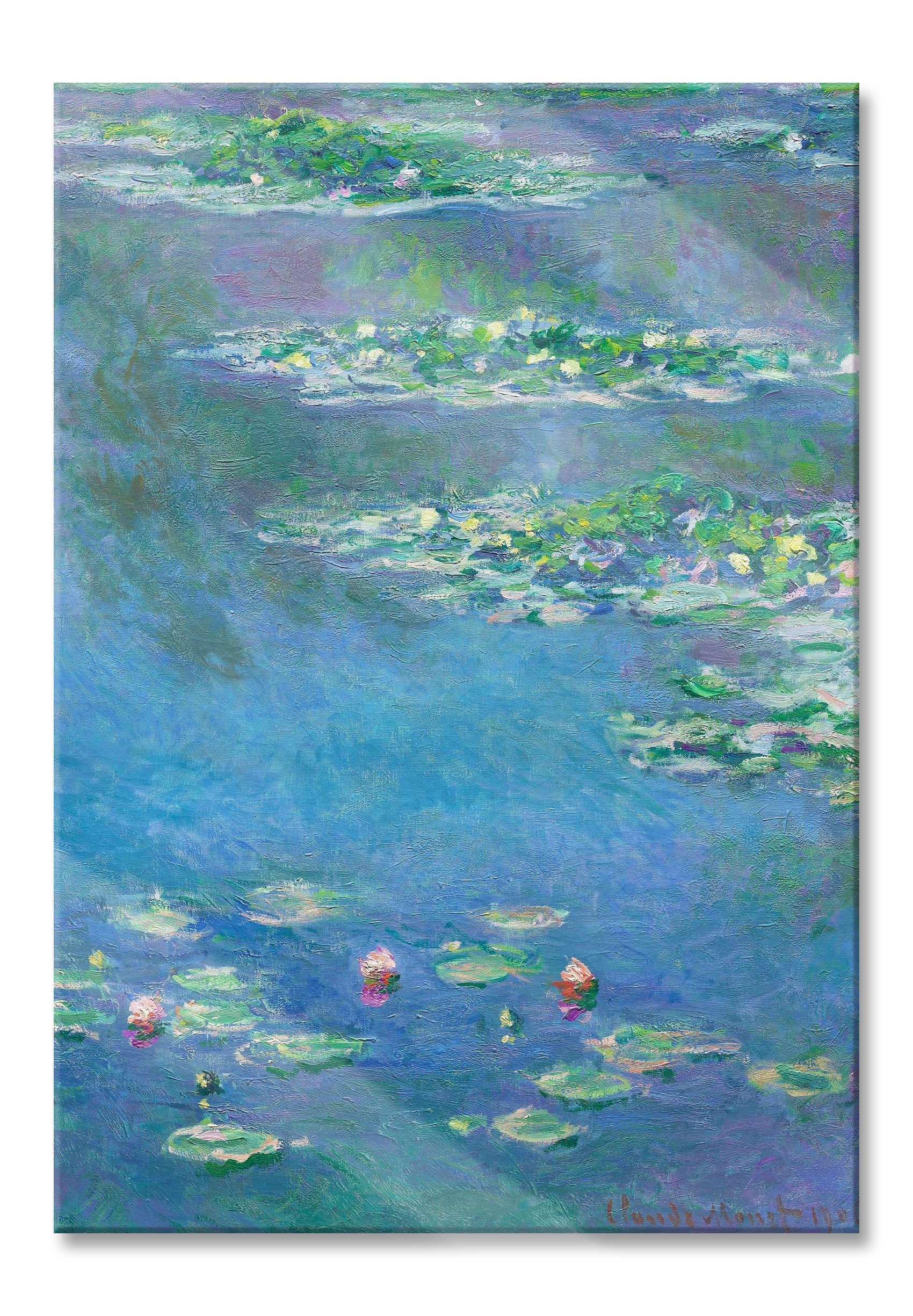 Pixxprint Glasbild Camille Pissarro - PRAIRIES À GISORS, Camille Pissarro - PRAIRIES À GISORS (1 St), Glasbild aus Echtglas, inkl. Aufhängungen und Abstandshalter