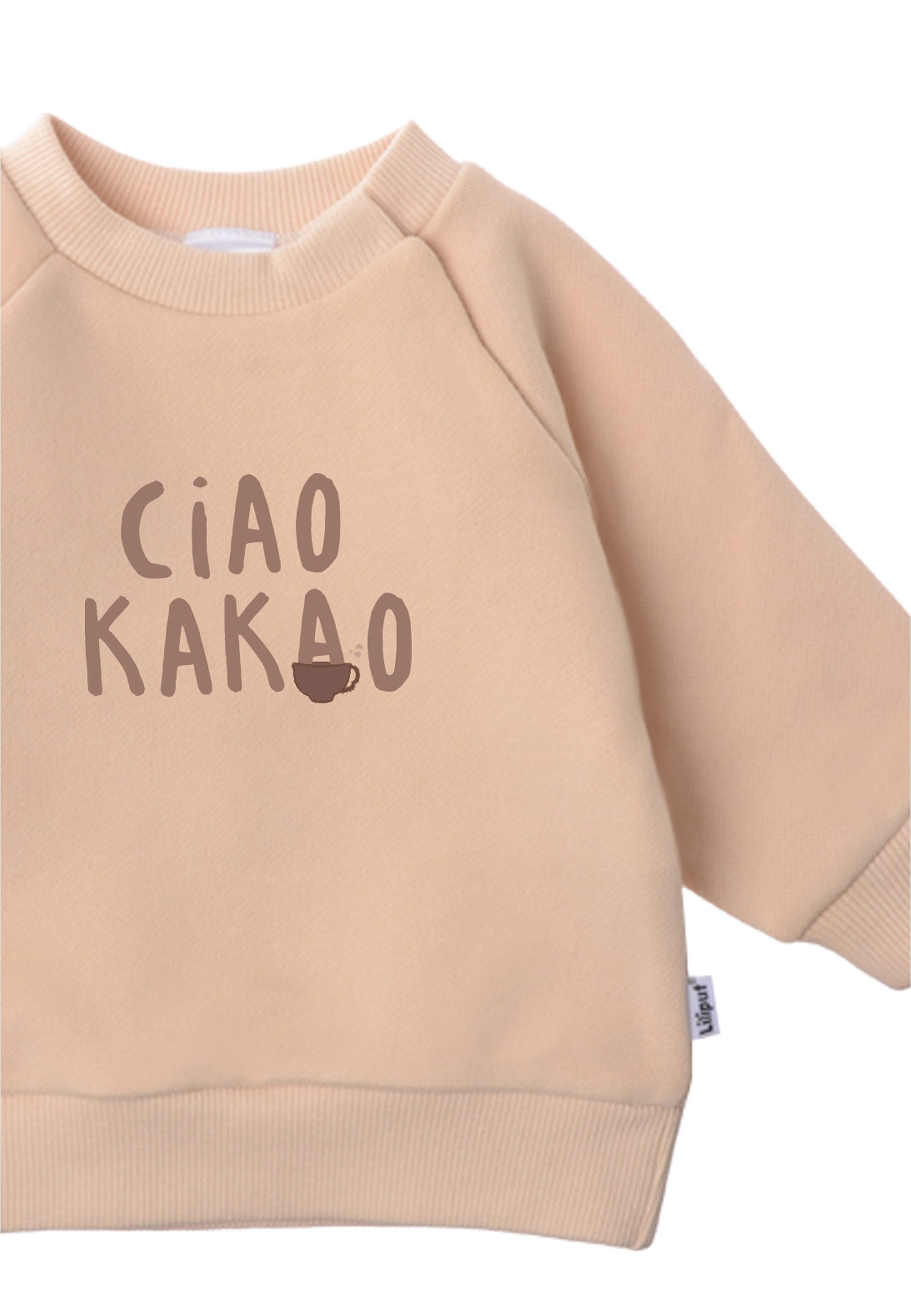 Liliput Sweatshirt Ciao Kakao mit lustigem Kakao-Print – Bild 3 von 3