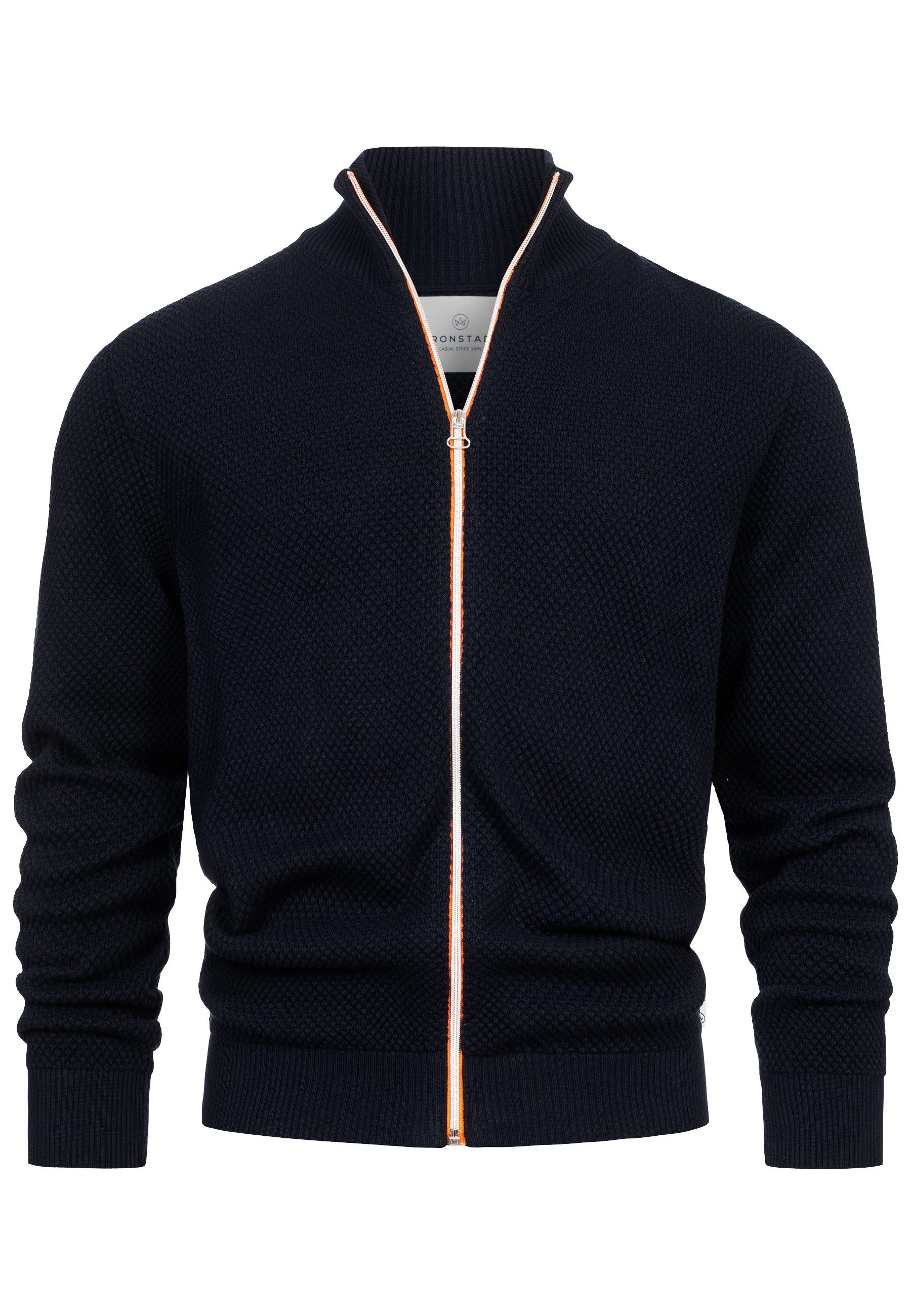 Kronstadt Strickjacke Herren KSErik Herrenstrickjacke Feinstrickjacke mit S günstig online kaufen