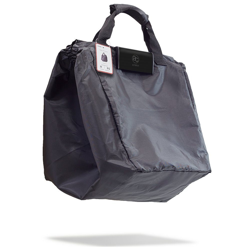 Einkaufstasche, "Combi" l Einkaufsshopper 40 Faltbare Easy-Shopper schwarz achilles Einkaufswagentasche