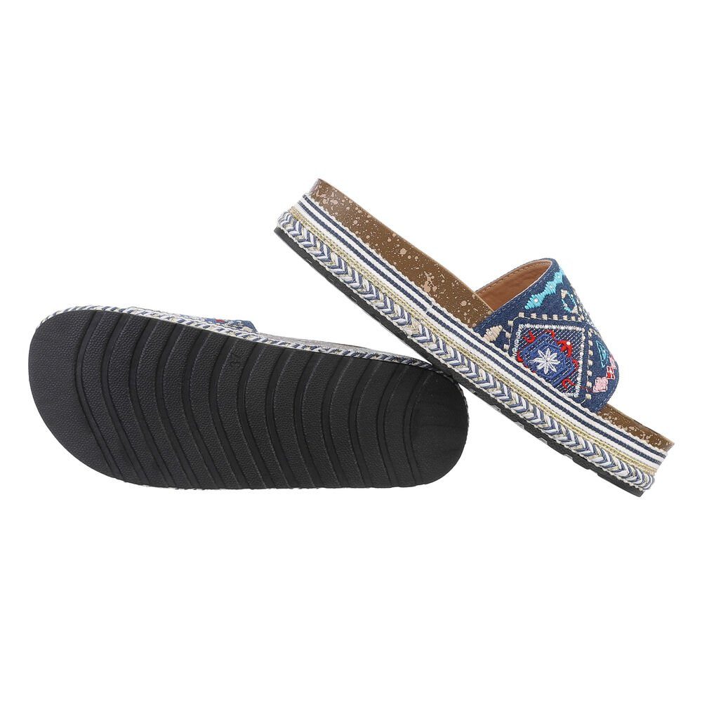 Ital-Design Damen Mules Freizeit Plateausandaletten (85698104) günstig online kaufen