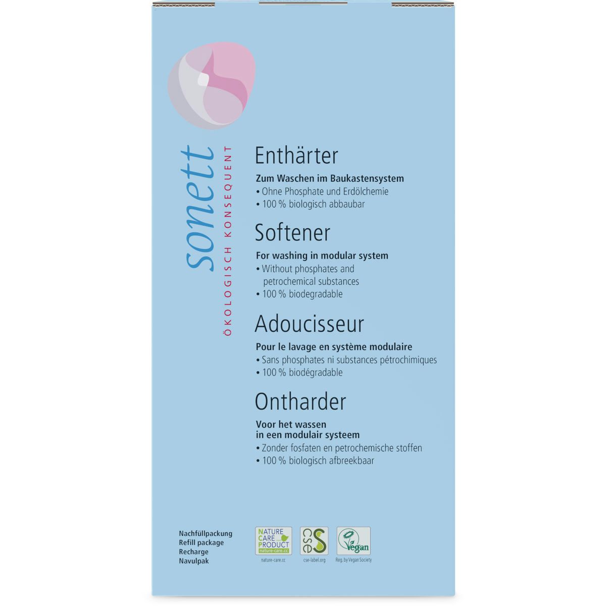 Sonett Enthärter Baustein II 1 kg Wasserenthärter