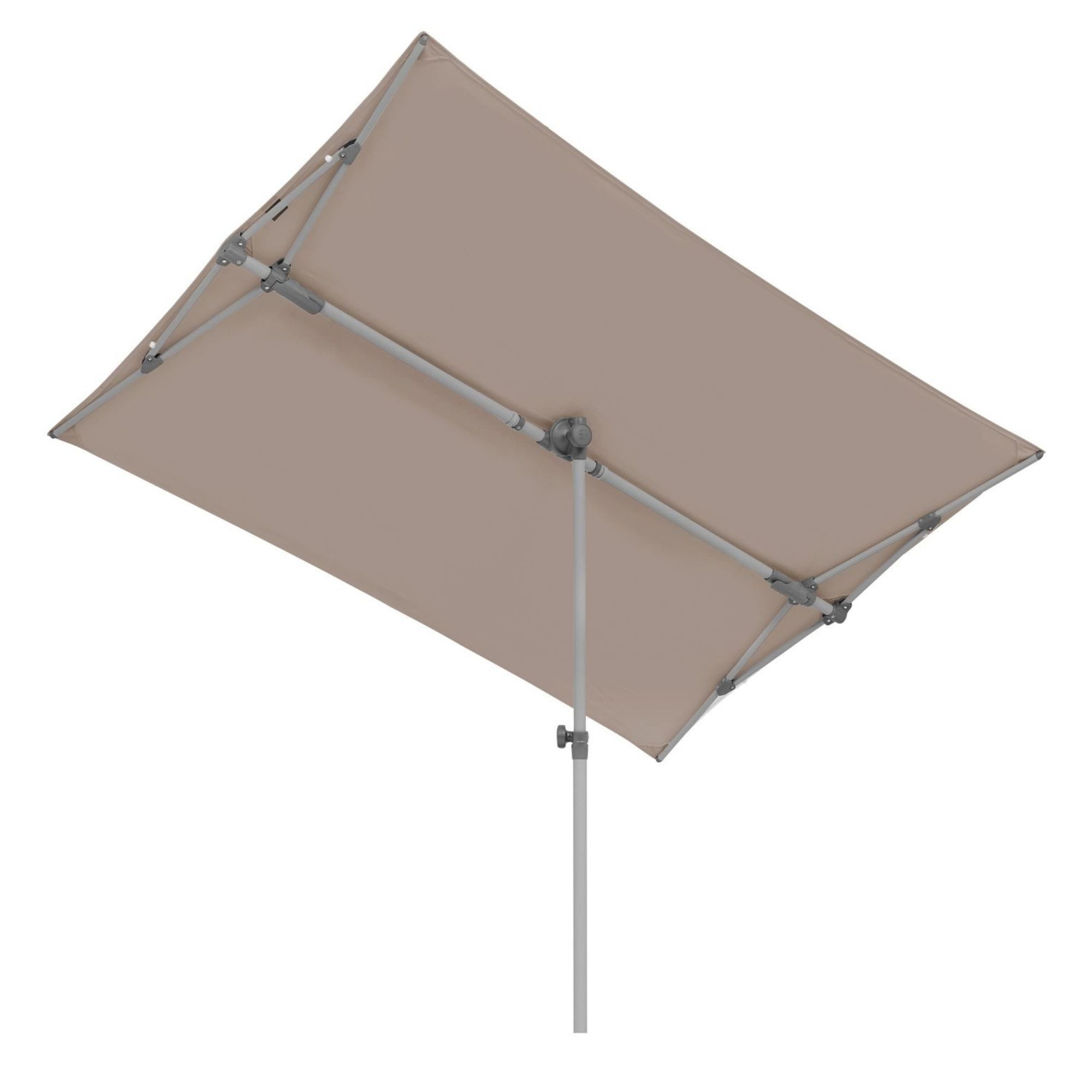 Suncomfort by Glatz Sonnenschirm Suncomfort by Glatz Flex Roof Balkonschirm 195x140cm light taupe 053
