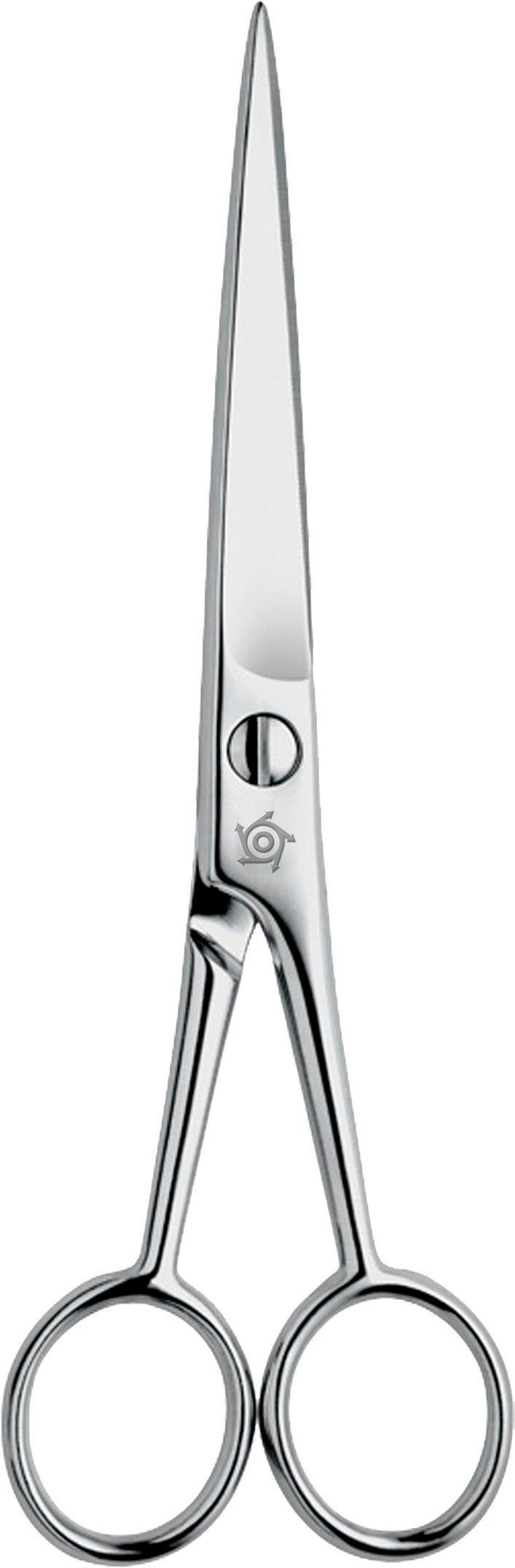 PFEILRING Haarschere, (1-tlg), 15 cm vernickelt, mit Mikroverzahnung