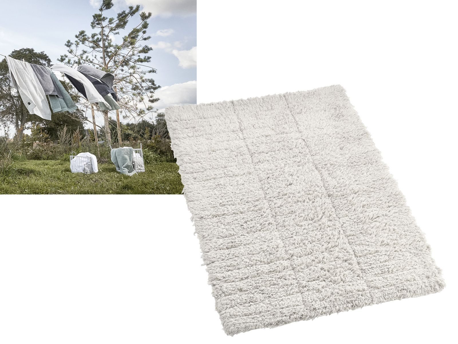 Zone Denmark Badematte TILES, Höhe 10 günstig online kaufen