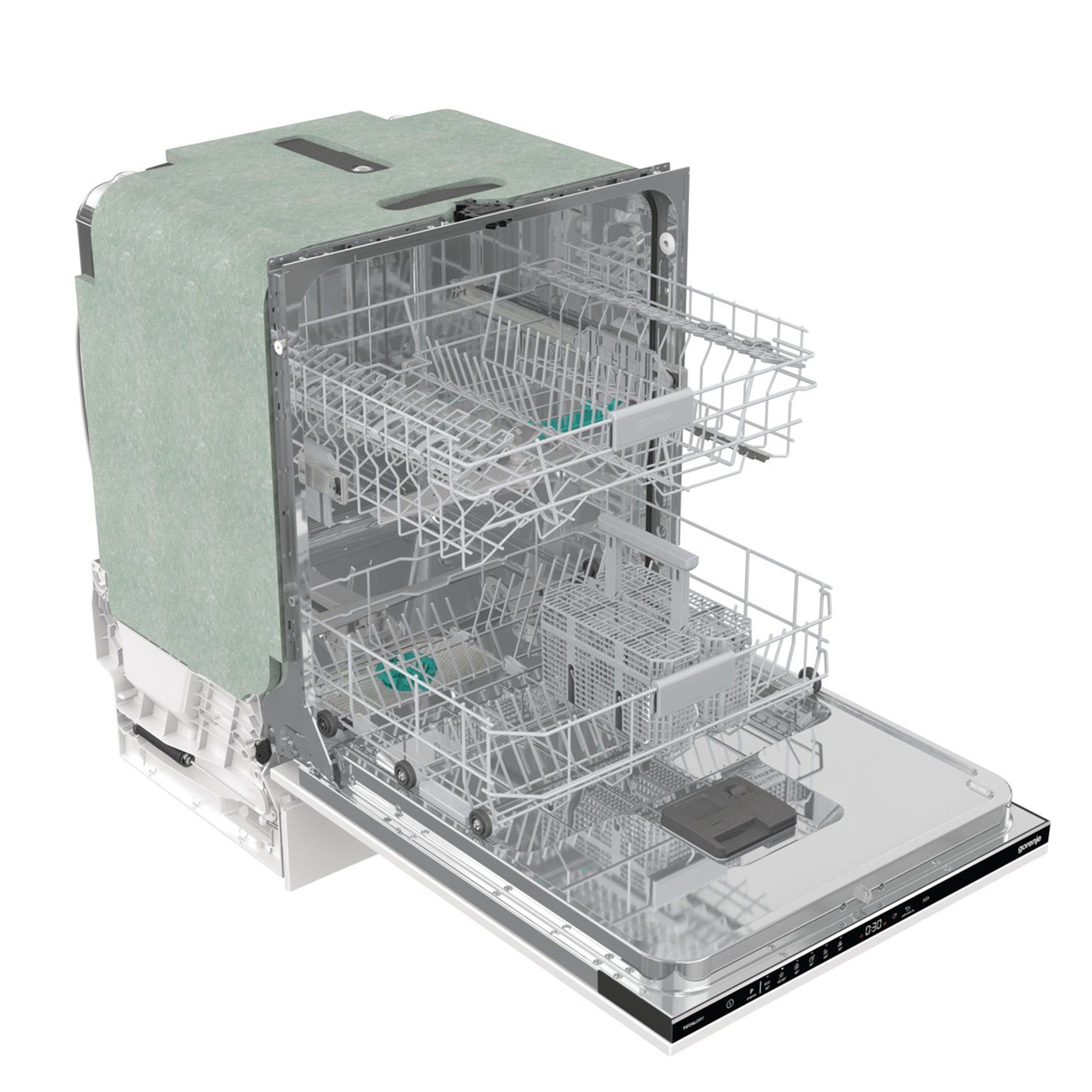 GORENJE vollintegrierbarer Geschirrspüler GV642C60, 14 Maßgedecke, 6 Programme, SpeedWash, TouchControl