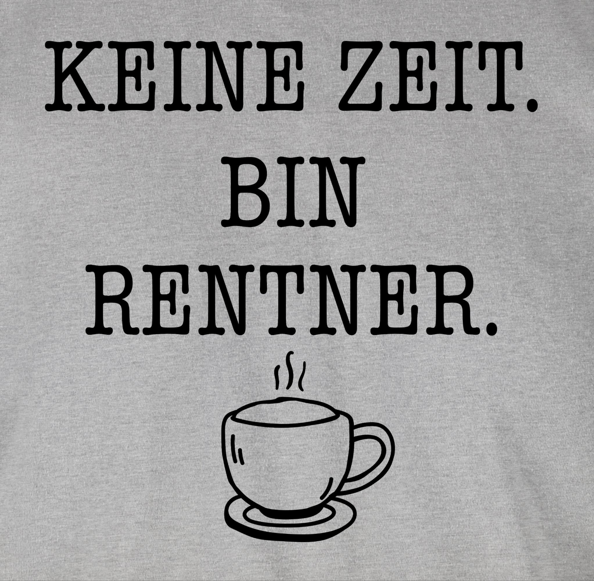 Shirtracer Tanktop Keine Zeit - Bin Rentner - Kaffee - Schwarz Rentner Rente – Bild 3 von 5
