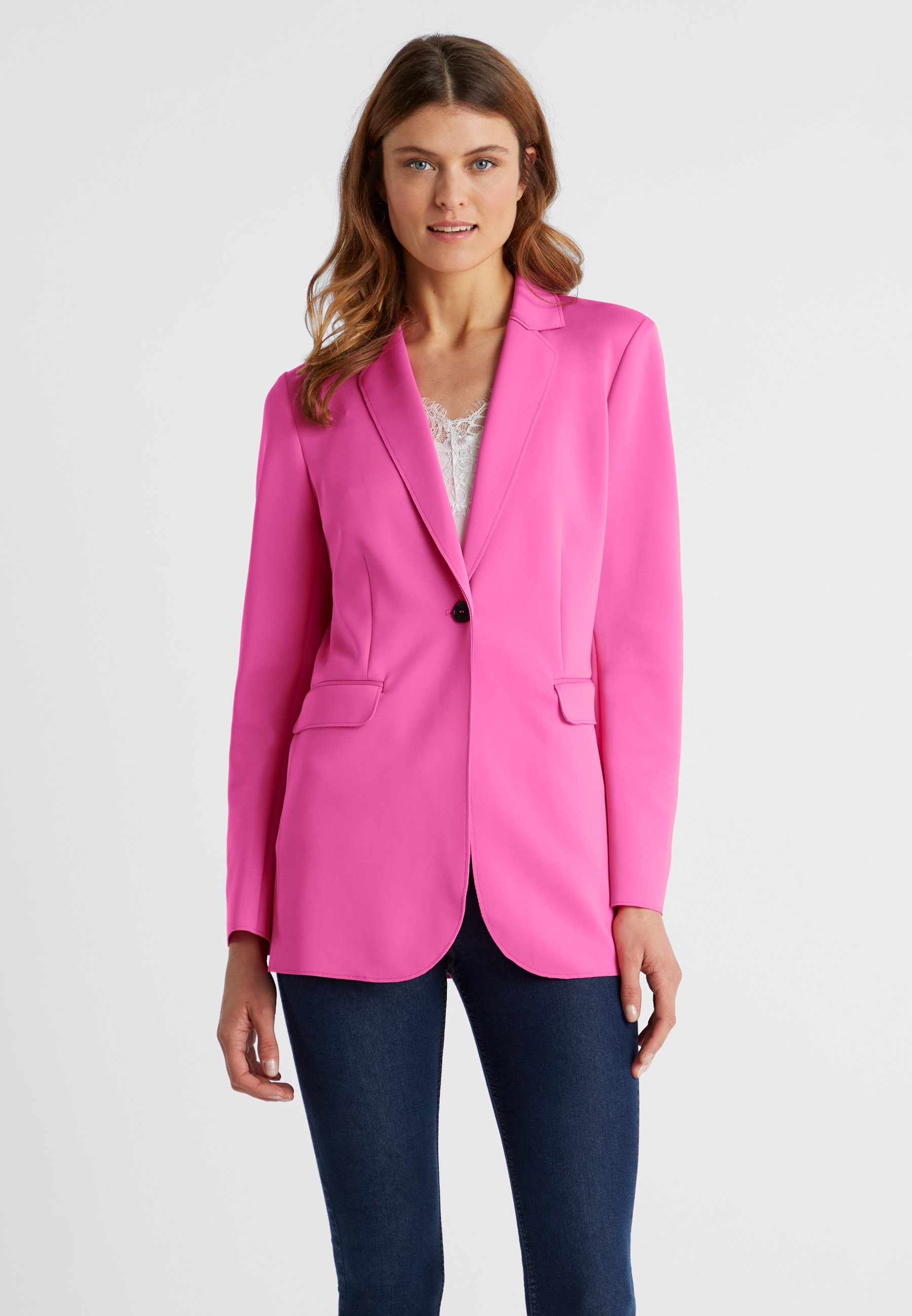 Jerseyblazer MSMelly Damen elegant Knöpfe