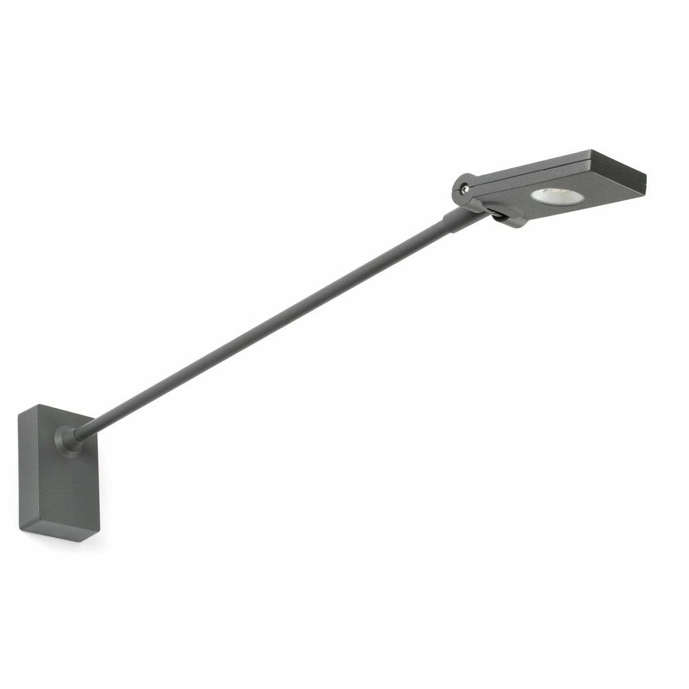 FARO Barcelona Gartenstrahler TORAN-2 4000K IP44 Dunkelgrau Dunkelgrau