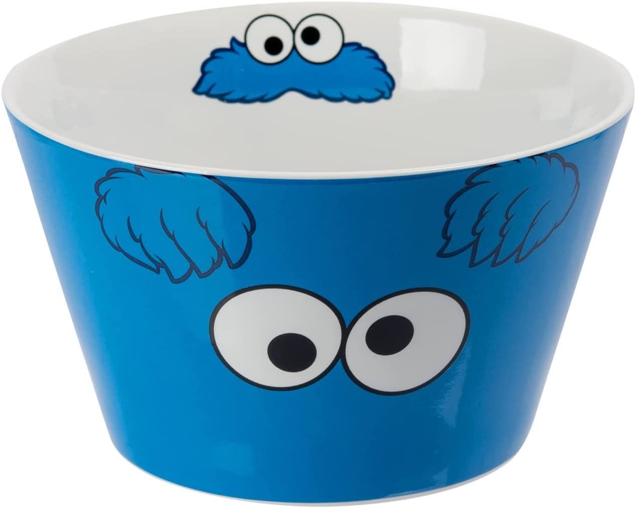 United Labels® Müslischale Sesamstraße Krümelmonster - me want cooie, Porzellan