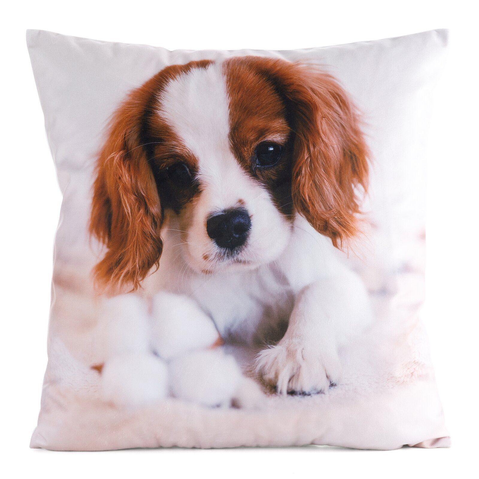 Eurofirany Kissenbezüge ANIMAL Kissenhülle mit Hunde- günstig online kaufen