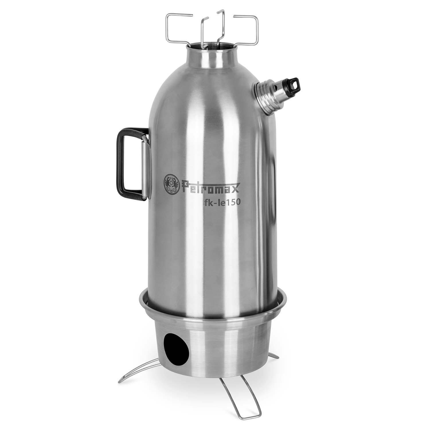Petromax Чайники Petromax Feuerkanne fk-le150 Edelstahl 1,5 Liter Чайники, Cromargan® Edelstahl Rostfrei 18/10, Edelstahl lebensmittelecht