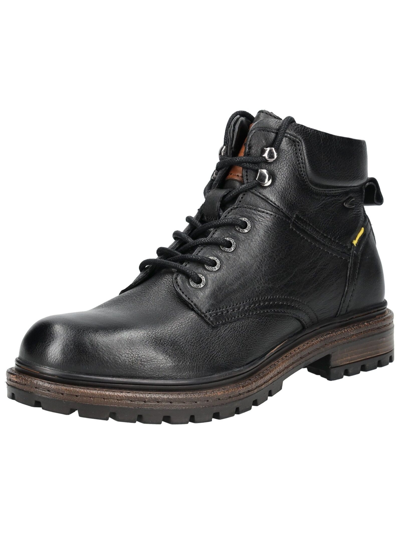 camel active Stiefelette Leder/Textil Schnürstiefelette günstig online kaufen