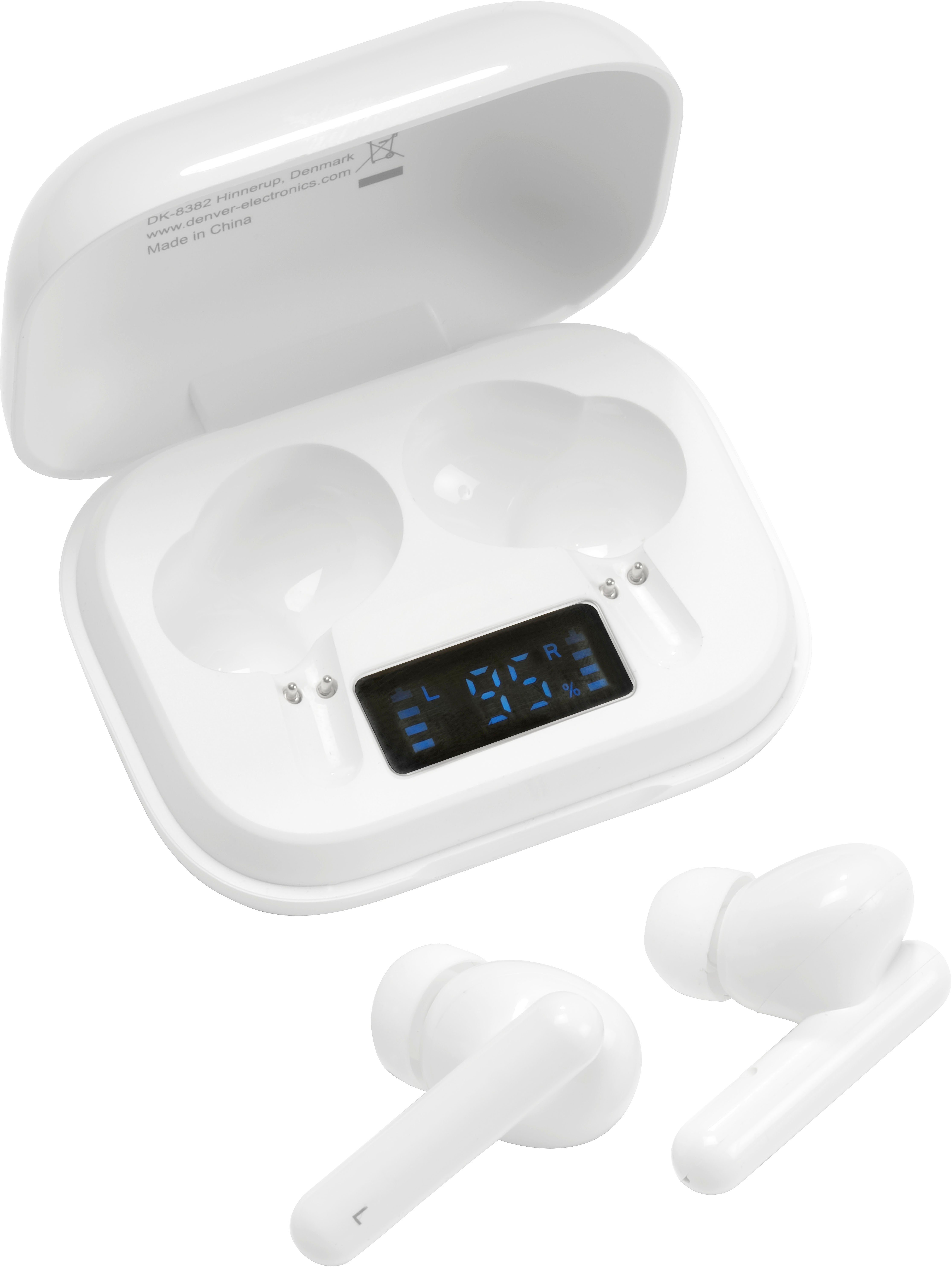 Hanseatic HWE-23 wireless In-Ear-Kopfhörer (LED Ladestandsanzeige, Bluetooth)