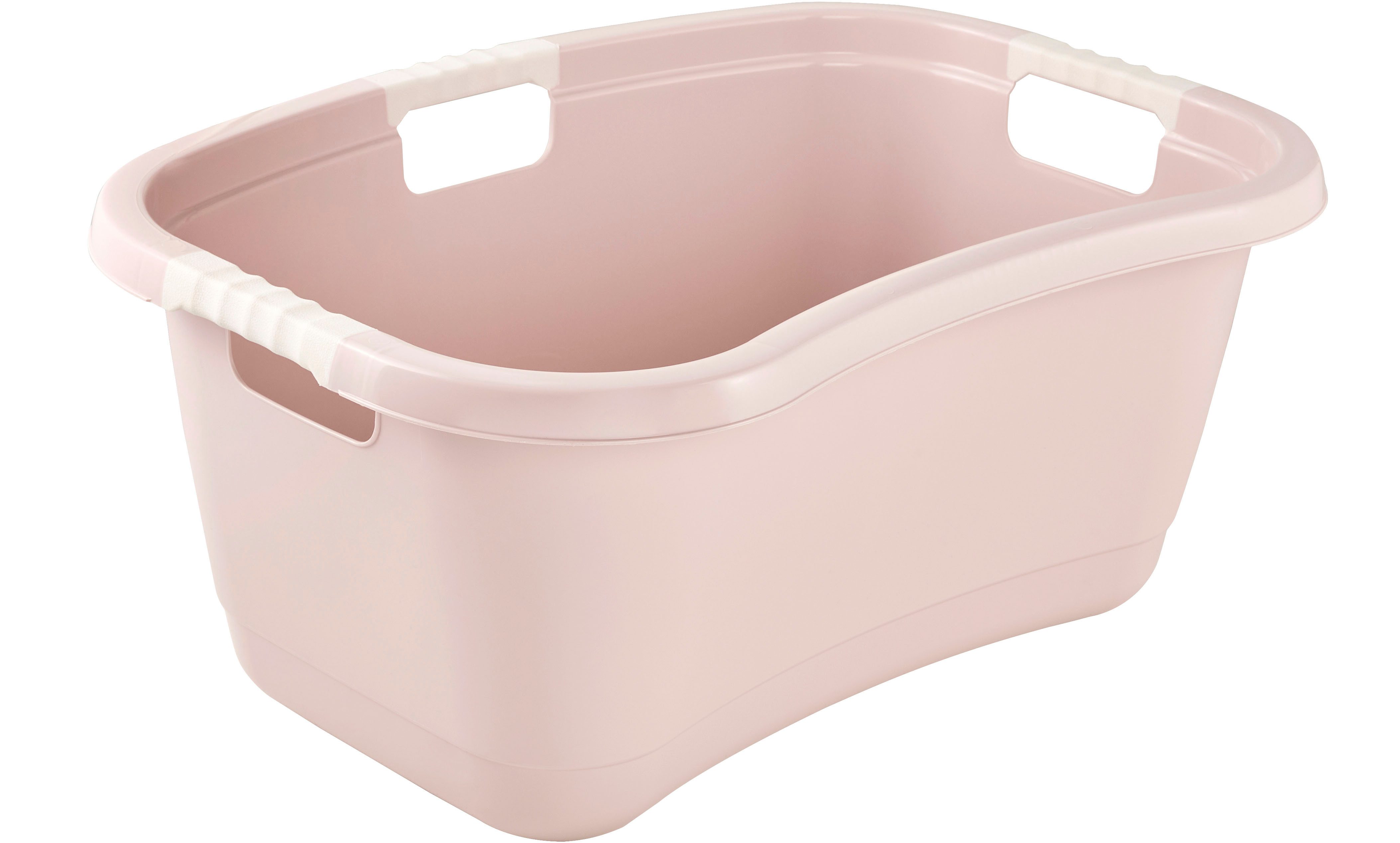 keeeper Wäschewanne janne, ergonomisch, mit Softgriffen, 65 x 45 x 28 cm, 50 l (1 St), Wäschekorb, Wanne in Nierenform