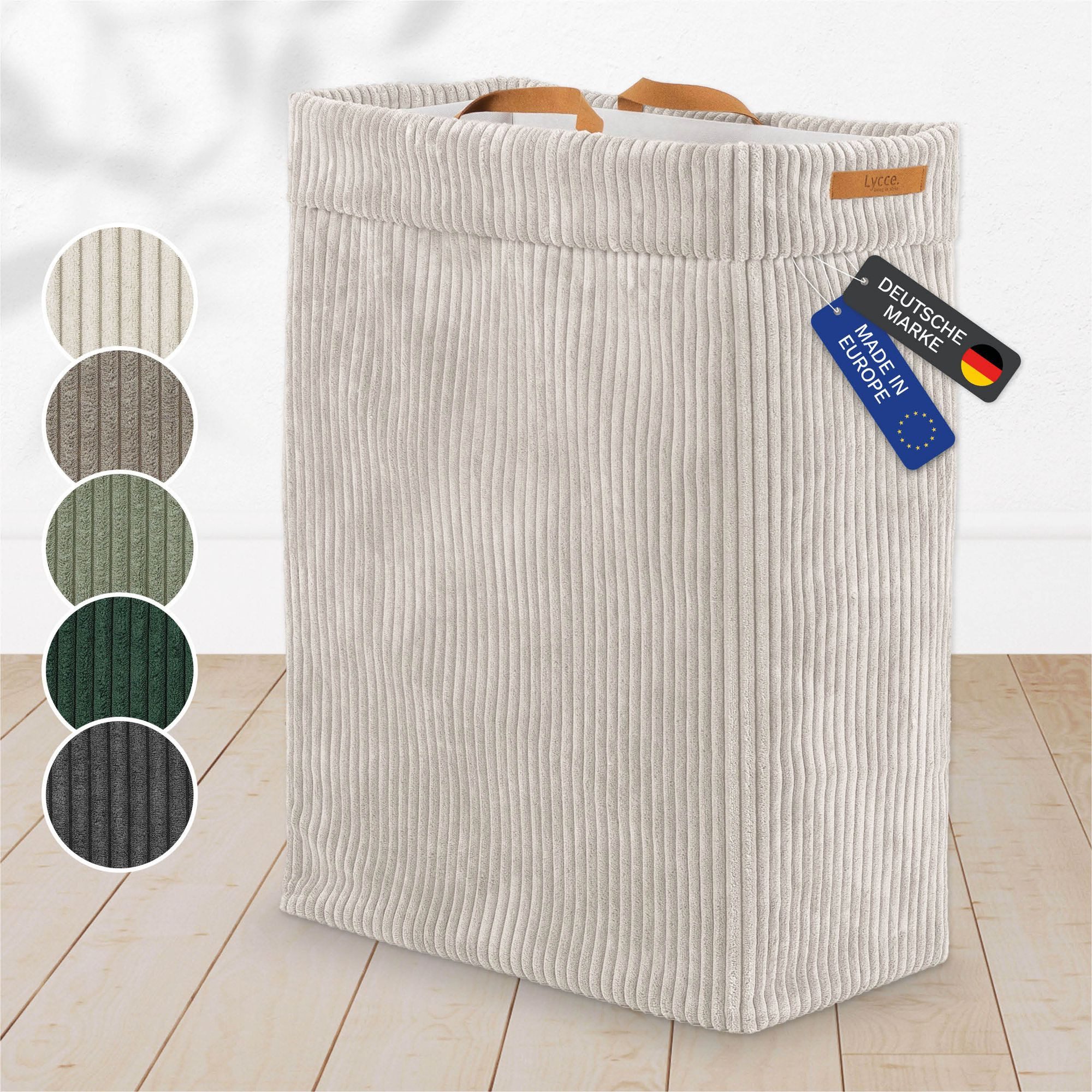 Lycce Wäschekorb Lycce Wäschekorb Cord – günstig online kaufen
