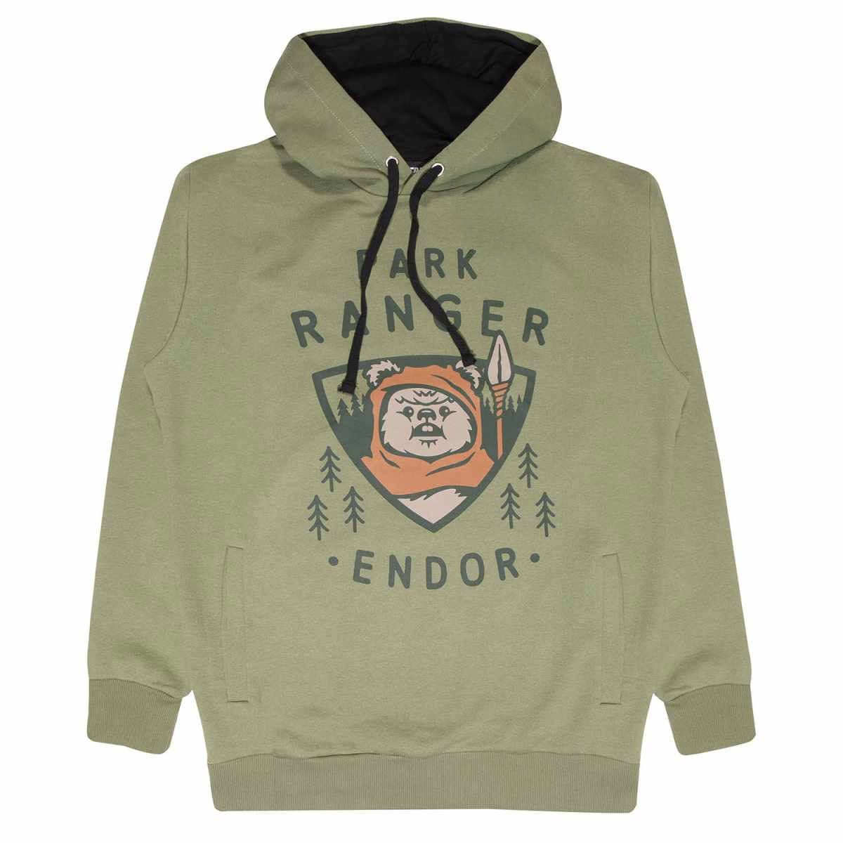 Star Wars Hoodie Endor Park Ranger Hoodie Ewok Hoody Kapu Sweater