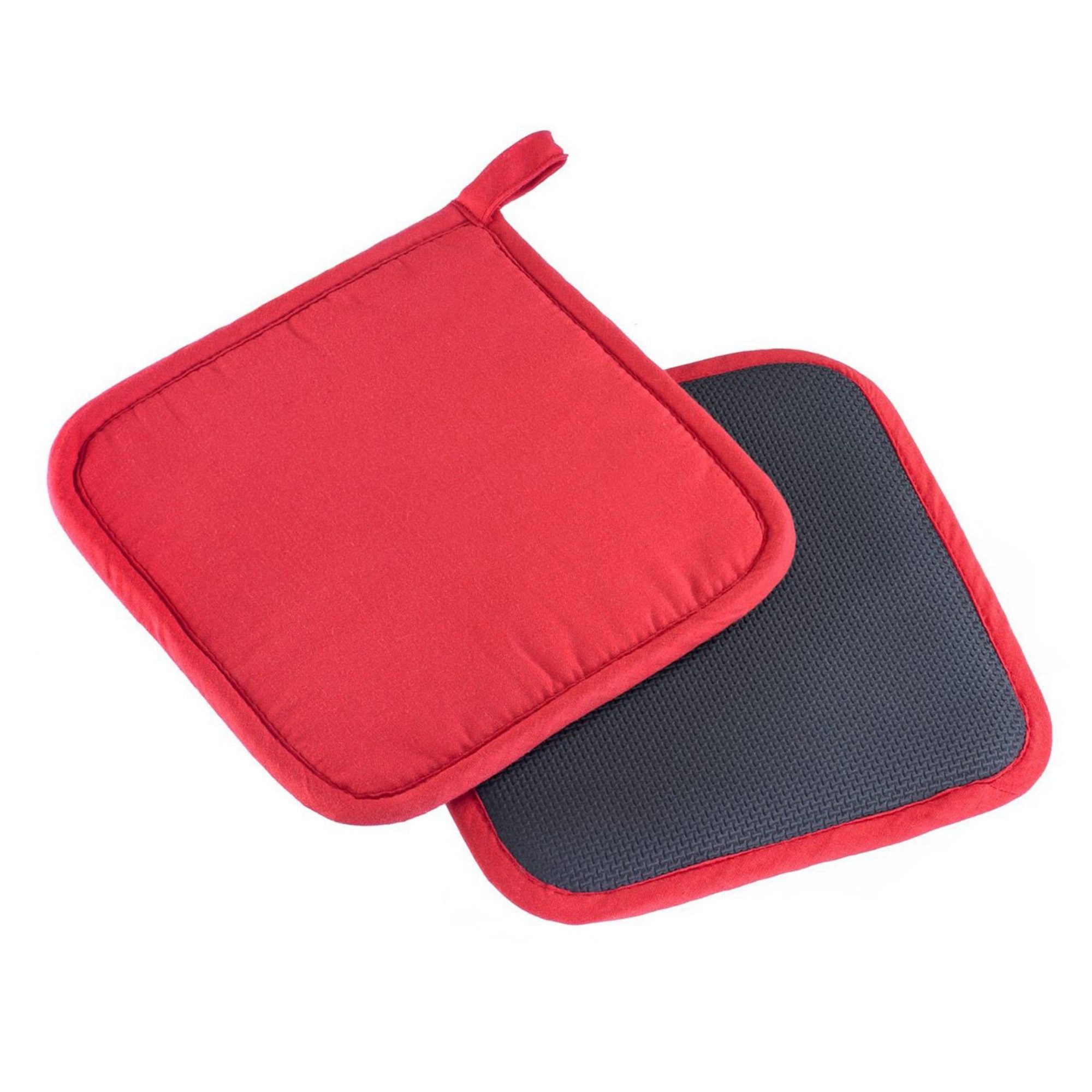 Thiru Topflappen 2er Set aus Baumwolle mit rutschfestem Neopren und Aufhäng günstig online kaufen