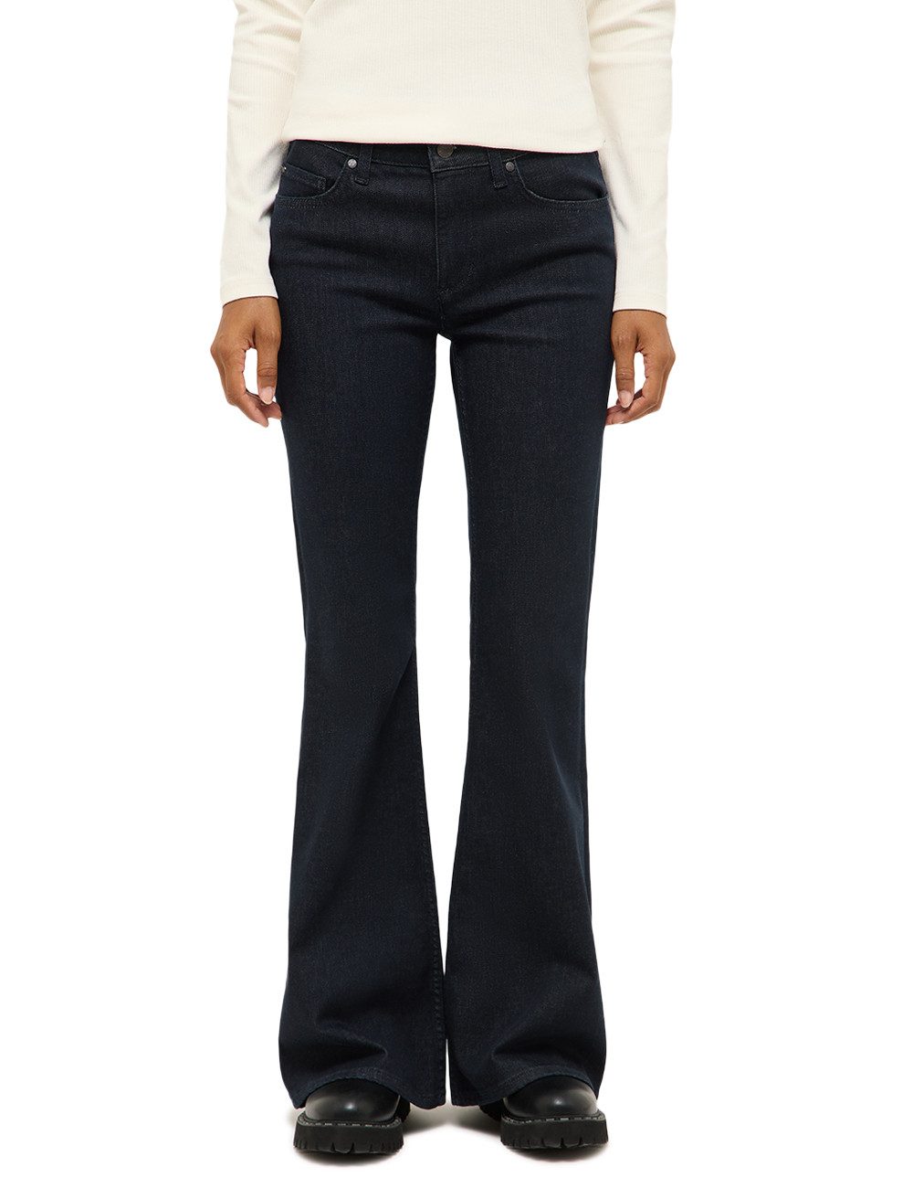 MUSTANG Comfort-fit-Jeans Damen Style Shelby Flared