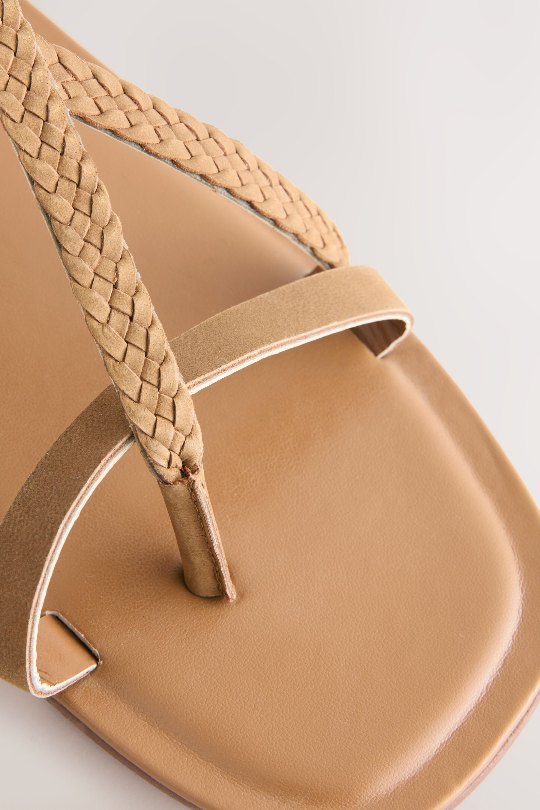 Next Forever Comfort® Geflochtene Zehentrennersandale Riemchensandale (1-tlg)