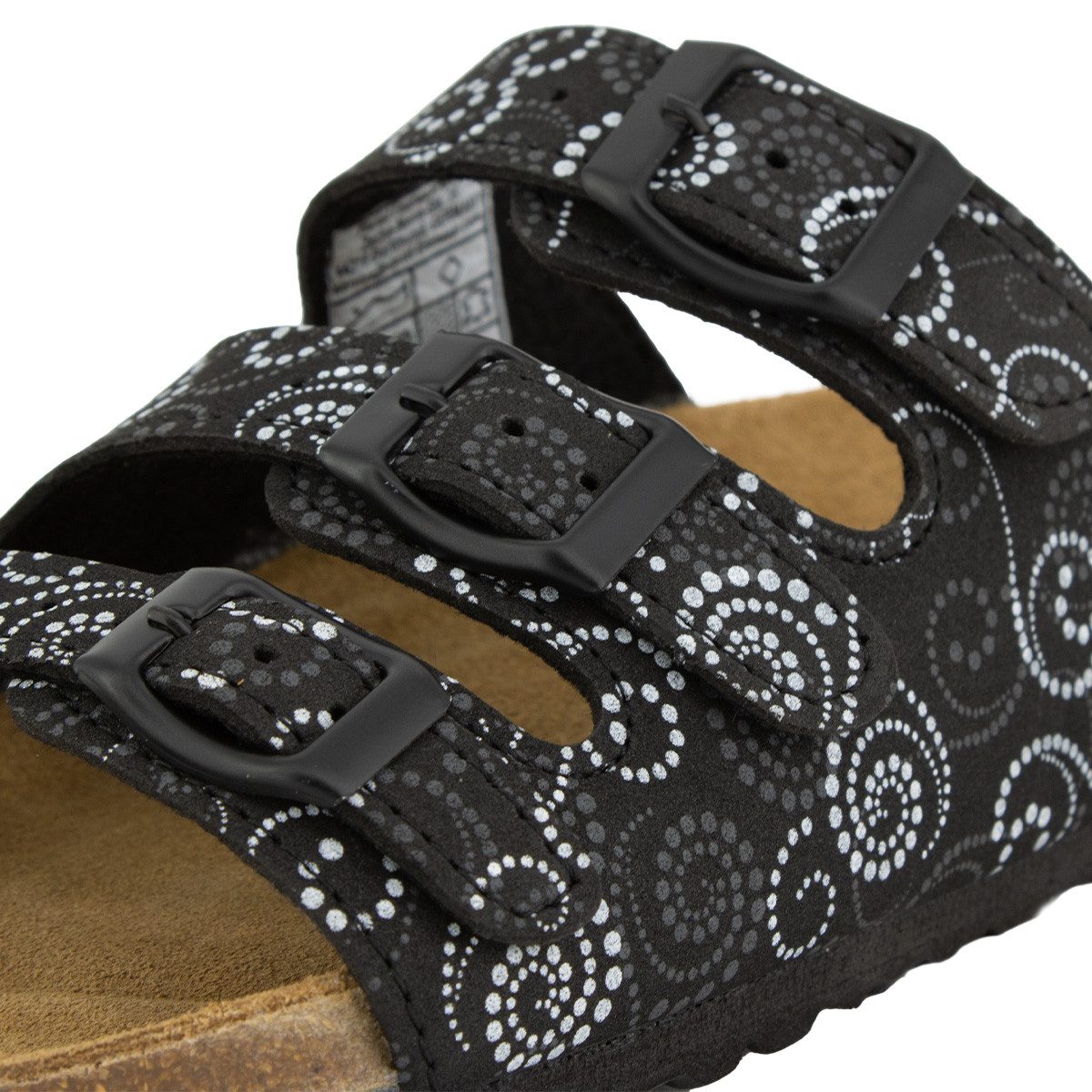 SUPERSOFT Classic Pantolette (1-tlg) Pantoletten - Lederdecksohle, Korkfußbett, Schnutzabweisend