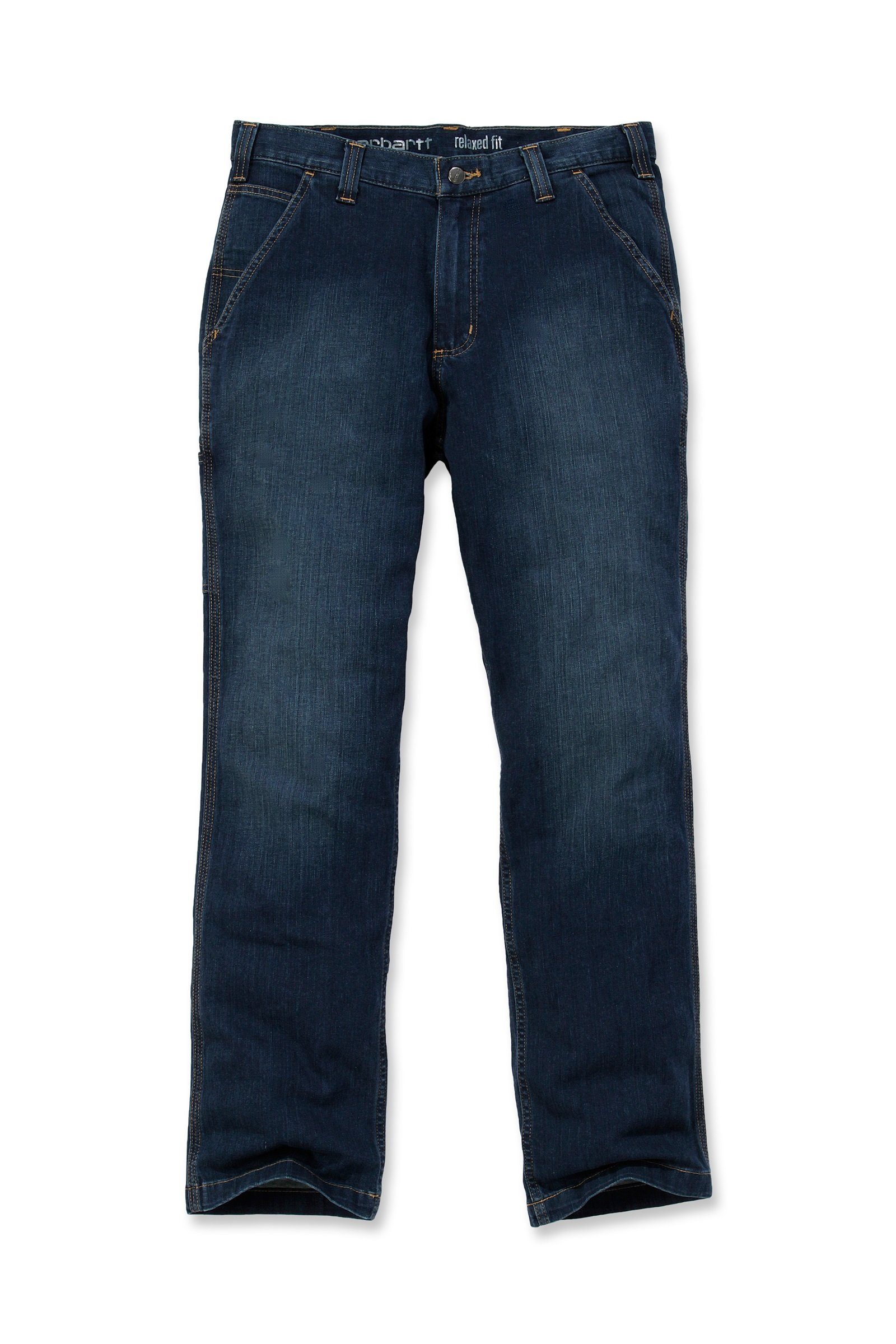 Rugged Carhartt Carhartt Relaxed Dungaree Herren Regular-fit-Jeans Flex Jeans