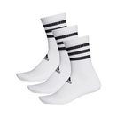 adidas Performance Freizeitsocken adidas Performance 3S Socken Weiß Baumwolle