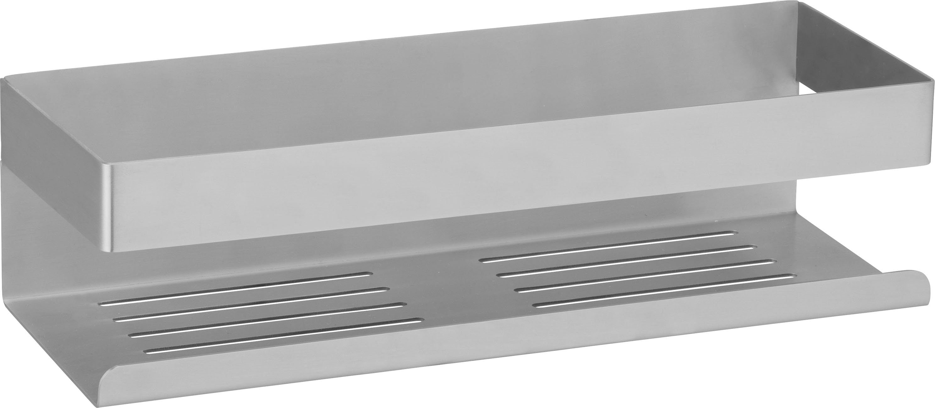 WENKO Badregal Turbo-Loc® Genova, Wandregal aus hochwertigem Edelstahl, Bef günstig online kaufen