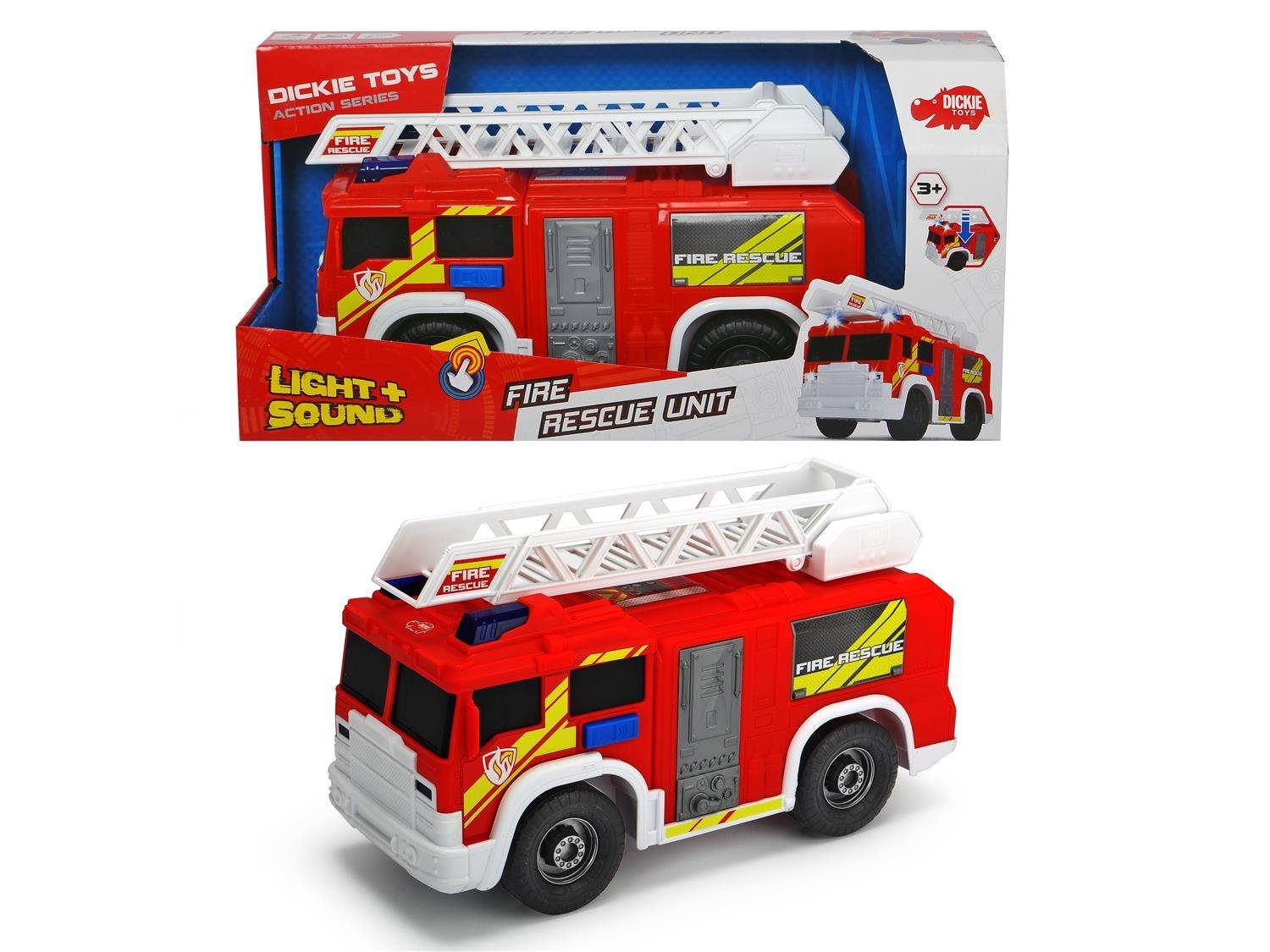 SIMBA Spielzeug-Feuerwehr Dickie Toys 203306000 - Fire Rescue Unit