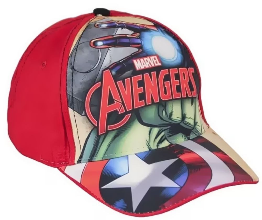 The AVENGERS Baseball Cap MARVEL AVENGERS Kinder Cap Jungen + Mädchen Schirmmütze Marvel Kindercap