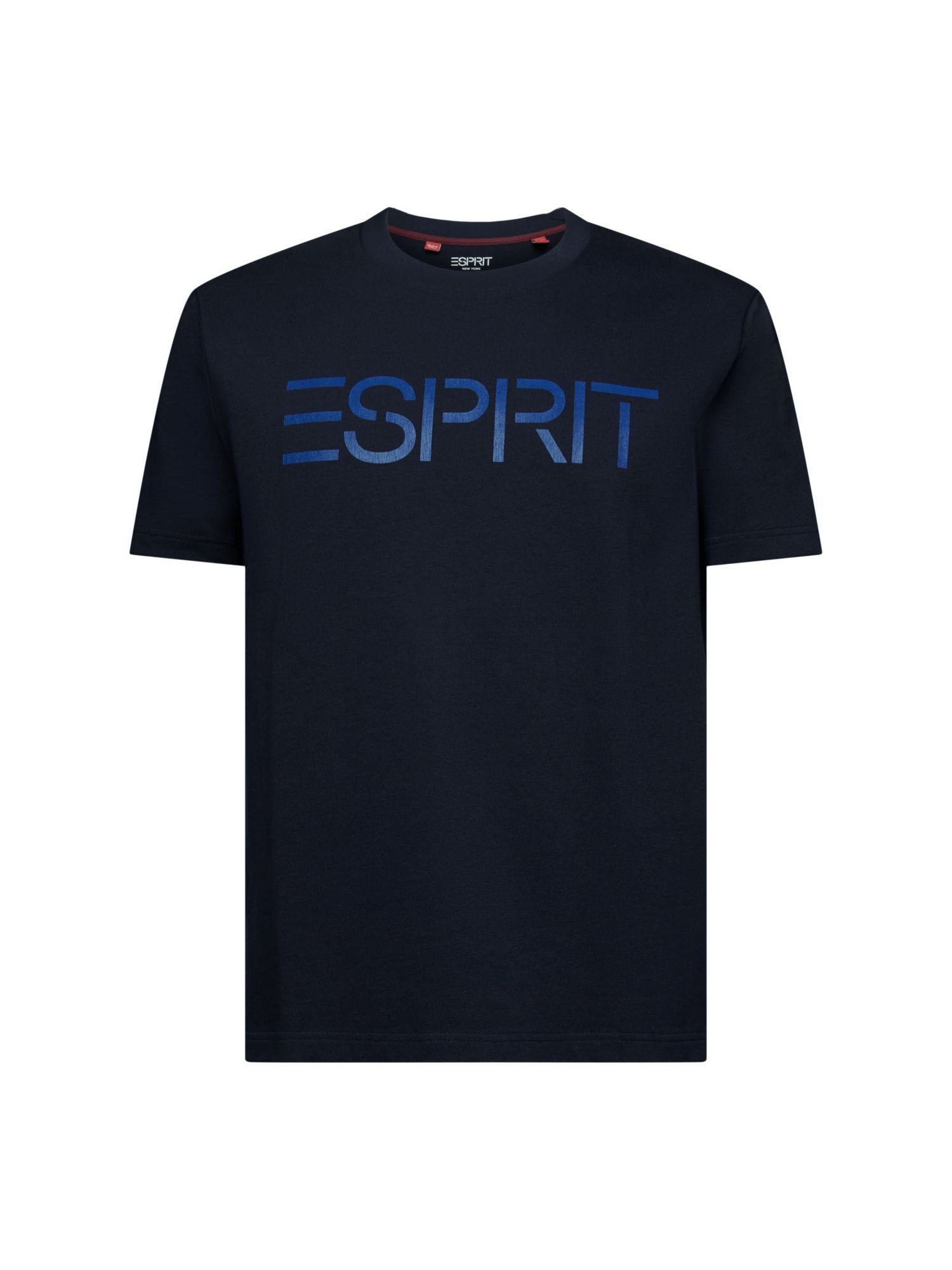 Logoprint NAVY mit Esprit (1-tlg) T-Shirt T-Shirt