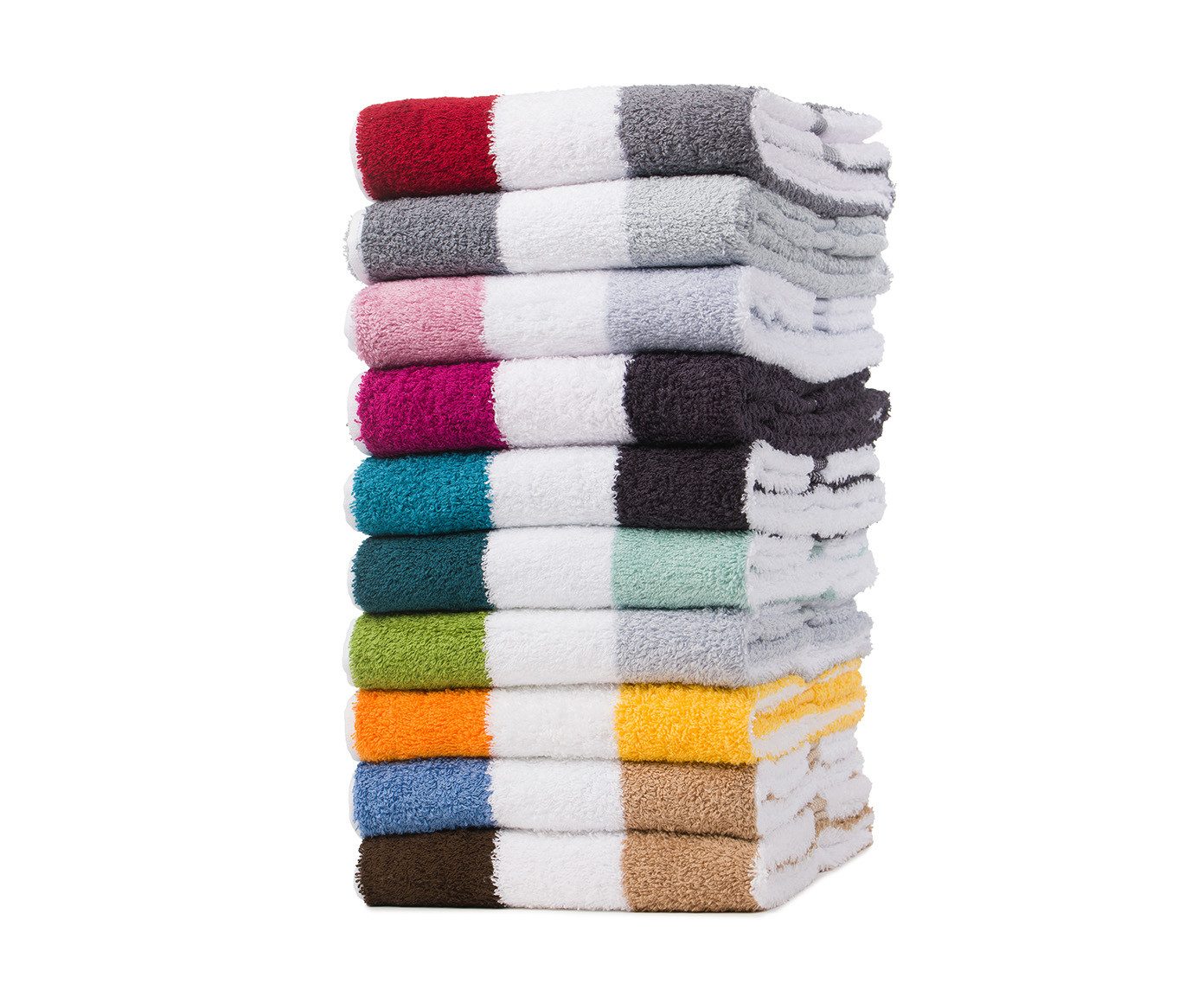 Gözze Handtücher Handtuch Duschtuch Badetuch Streifen mit Aufhängung 100% B günstig online kaufen