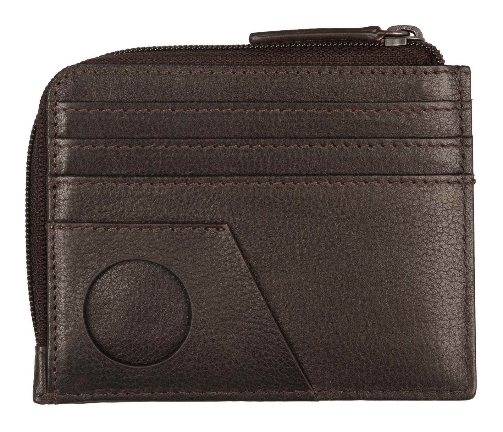 TOM TAILOR Kartenetui Micro Wallet, aus echtem Leder