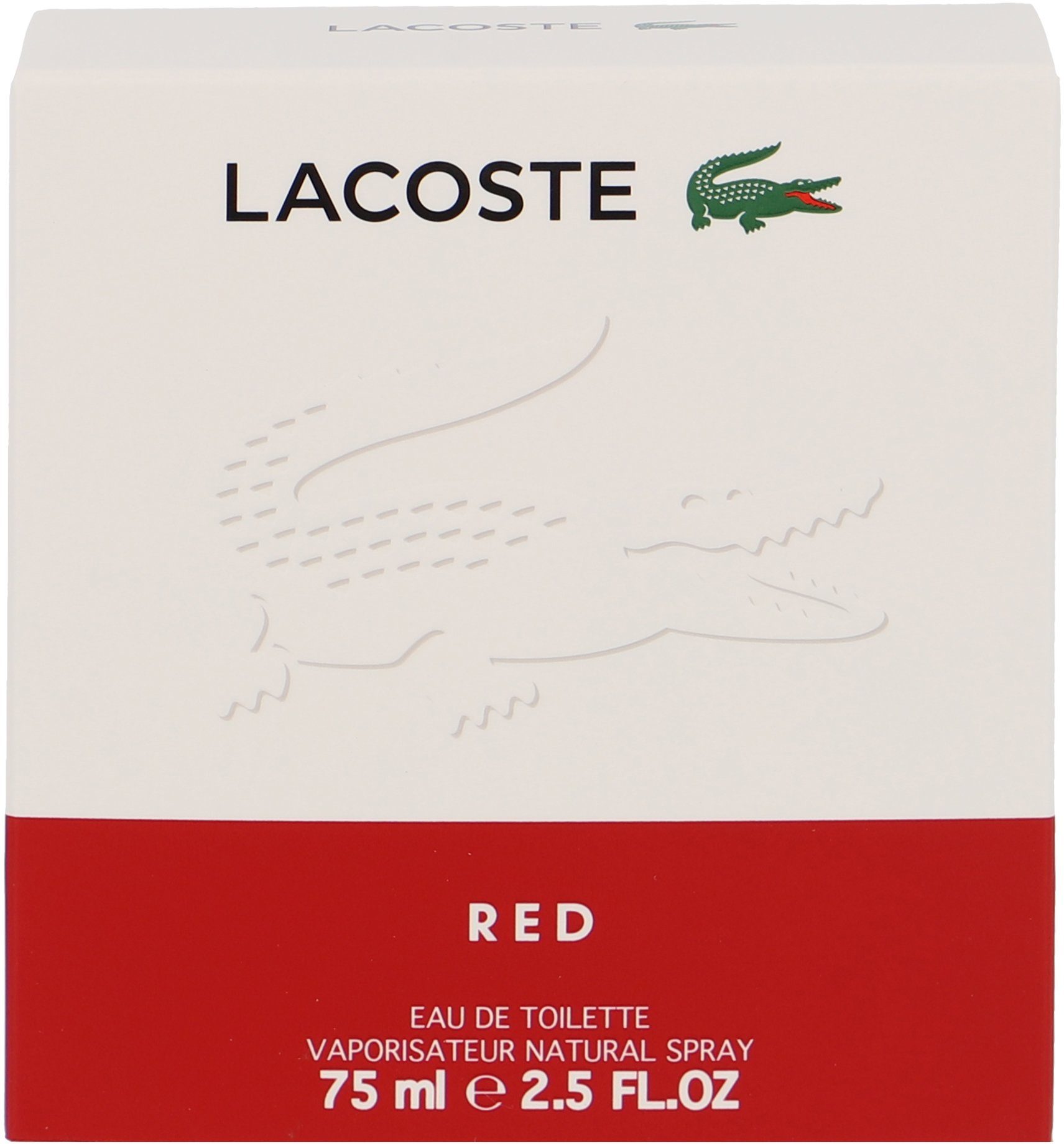 Lacoste Eau de Toilette LACOSTE Red, mit herb-würziger Note