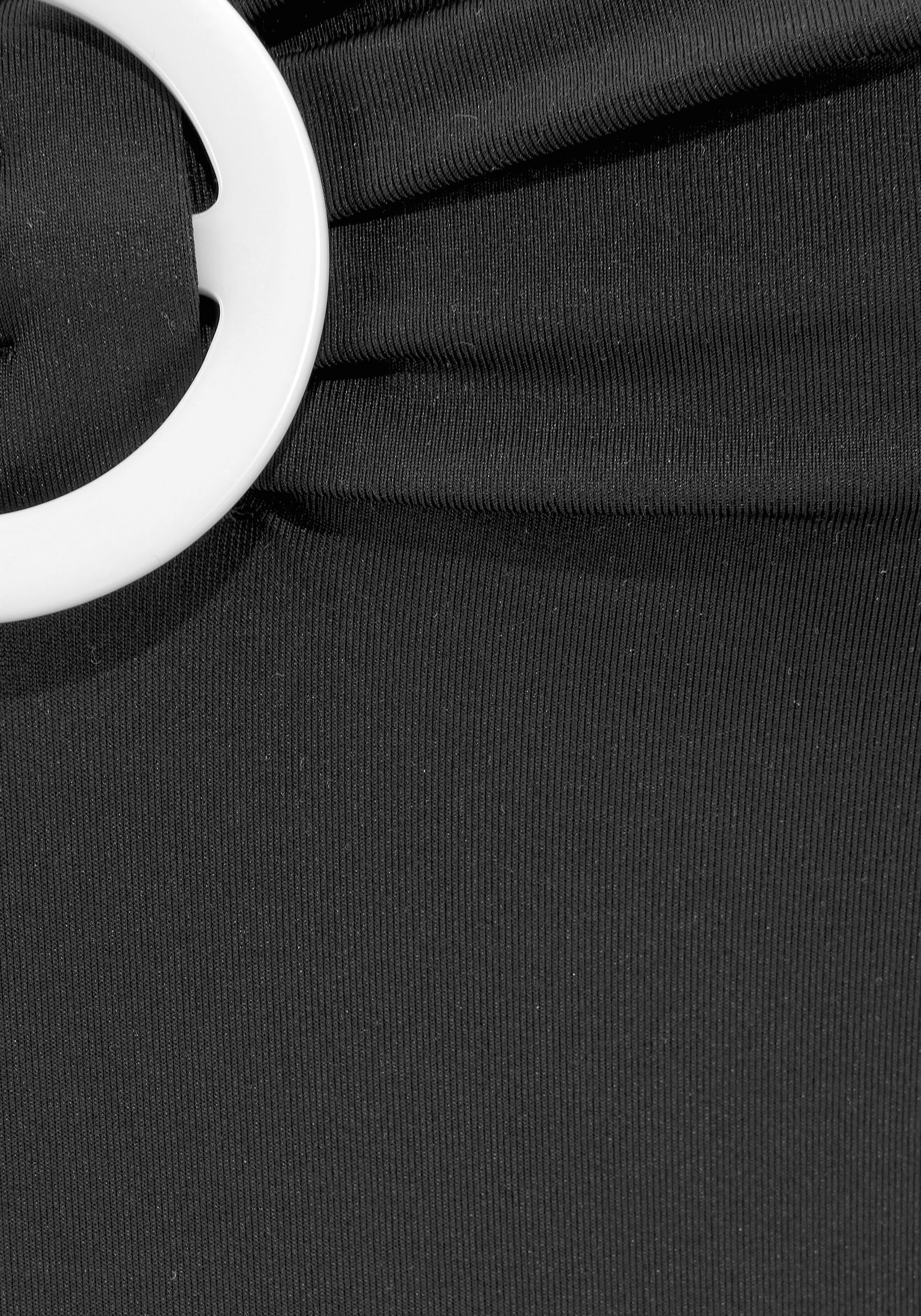 Vivance Badeanzug Lorena mit Detail vorne und kontrastfarbenem Piping