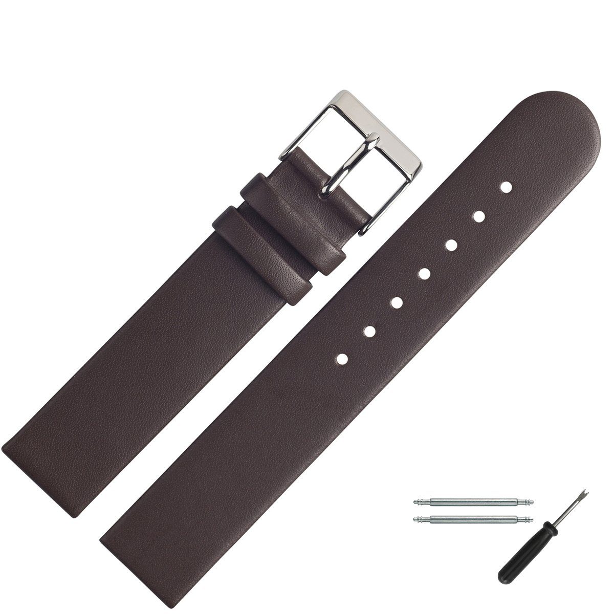 MARBURGER Uhrenarmband 12mm Leder günstig online kaufen