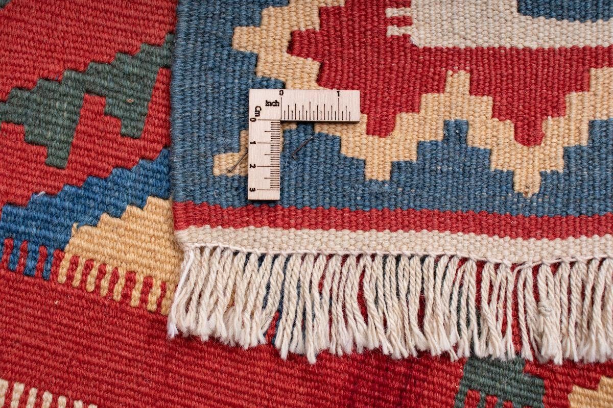 Orientteppich Kelim Fars 126x185 Handgewebter Orientteppich rechteckig, mm Nain 4 / Perserteppich, Höhe: Trading