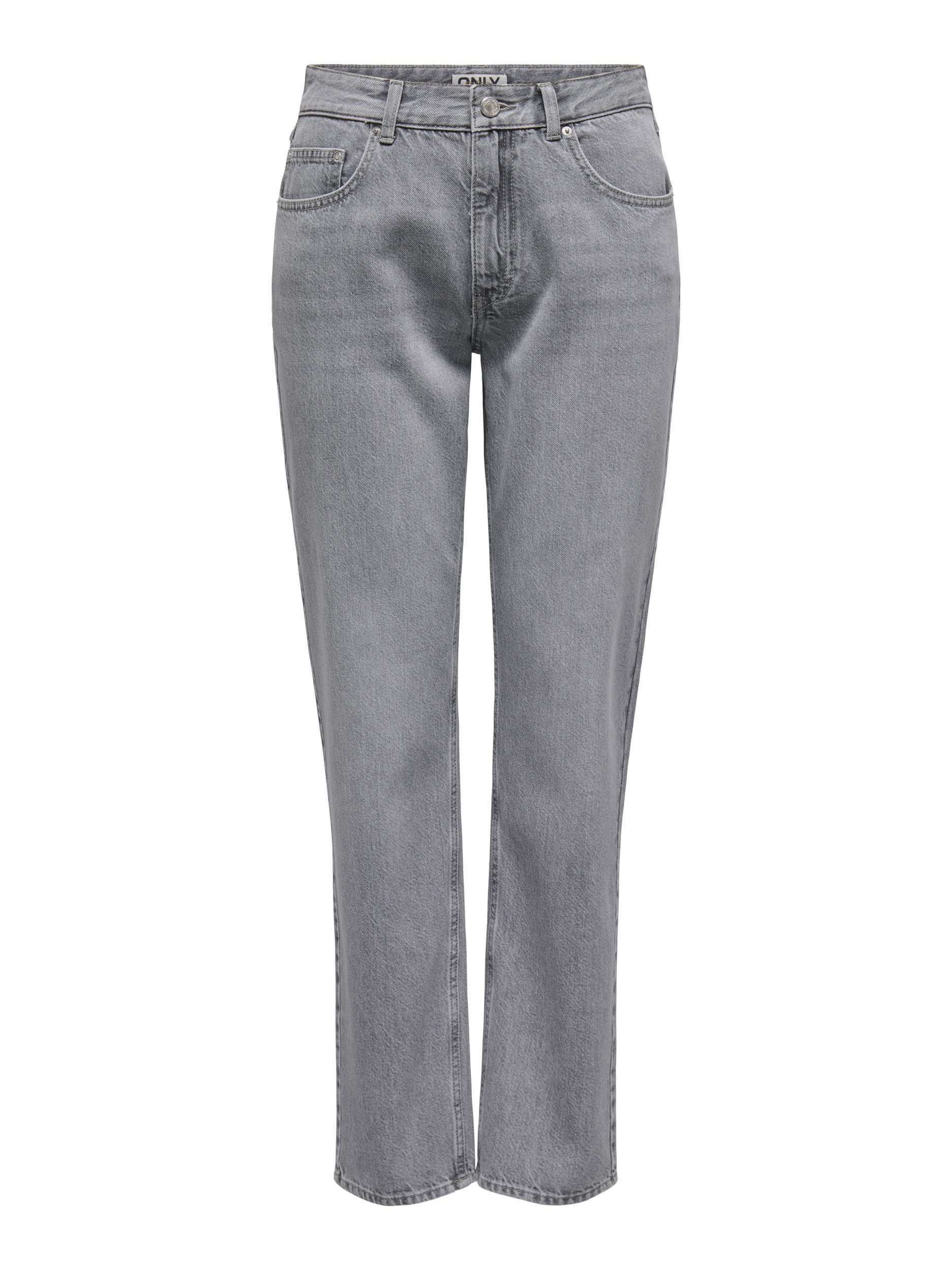 ONLY Bequeme Jeans ONLLUMI MW MOM STRAIGHT DNM PIM910