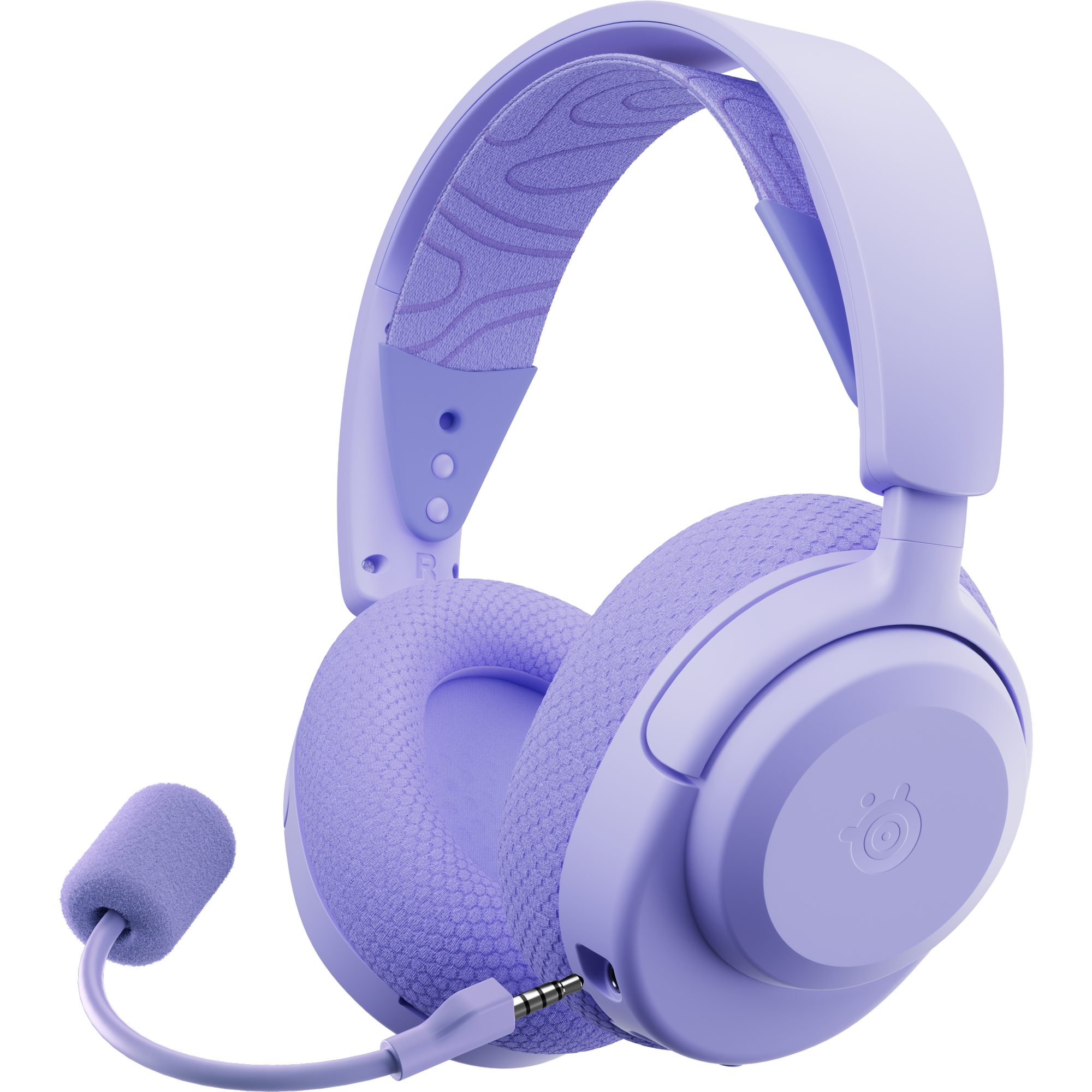 SteelSeries SteelSeries Arctis Nova 3P Wireless Lavender, Gaming-Headset, (Für Headset (Plattformübergreifende Kompatibilität, Audio-Voreinstellungen für Call of Duty, Fortnite und mehr, Optimiertes Schnellladen, Dual-Gelenk-Design, Neodym-Magnettreiber, Quick-Switch Bluetooth, USB-C Plug & Play, 360° Raumklang, Arctis Companion Mobile App)