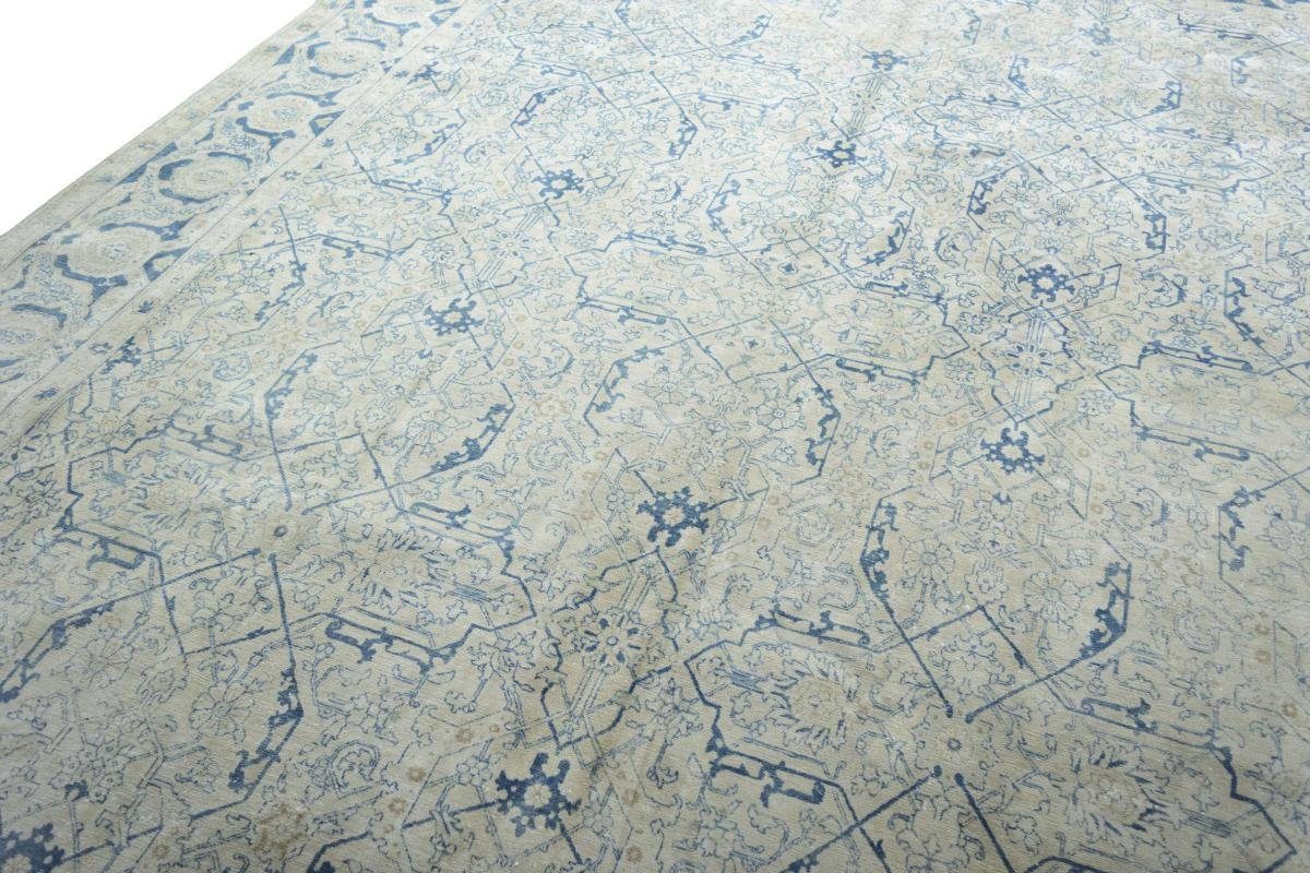 Orientteppich Täbriz 296x392 Handgeknüpfter Orientteppich Perserteppich, mm Trading, 10 Nain rechteckig, Höhe: 