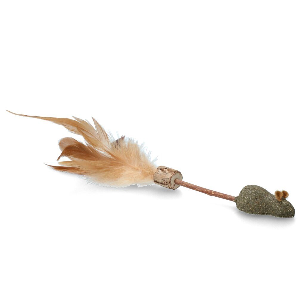 addicted Tierkuscheltier Addicted Stick with mouse and feathers