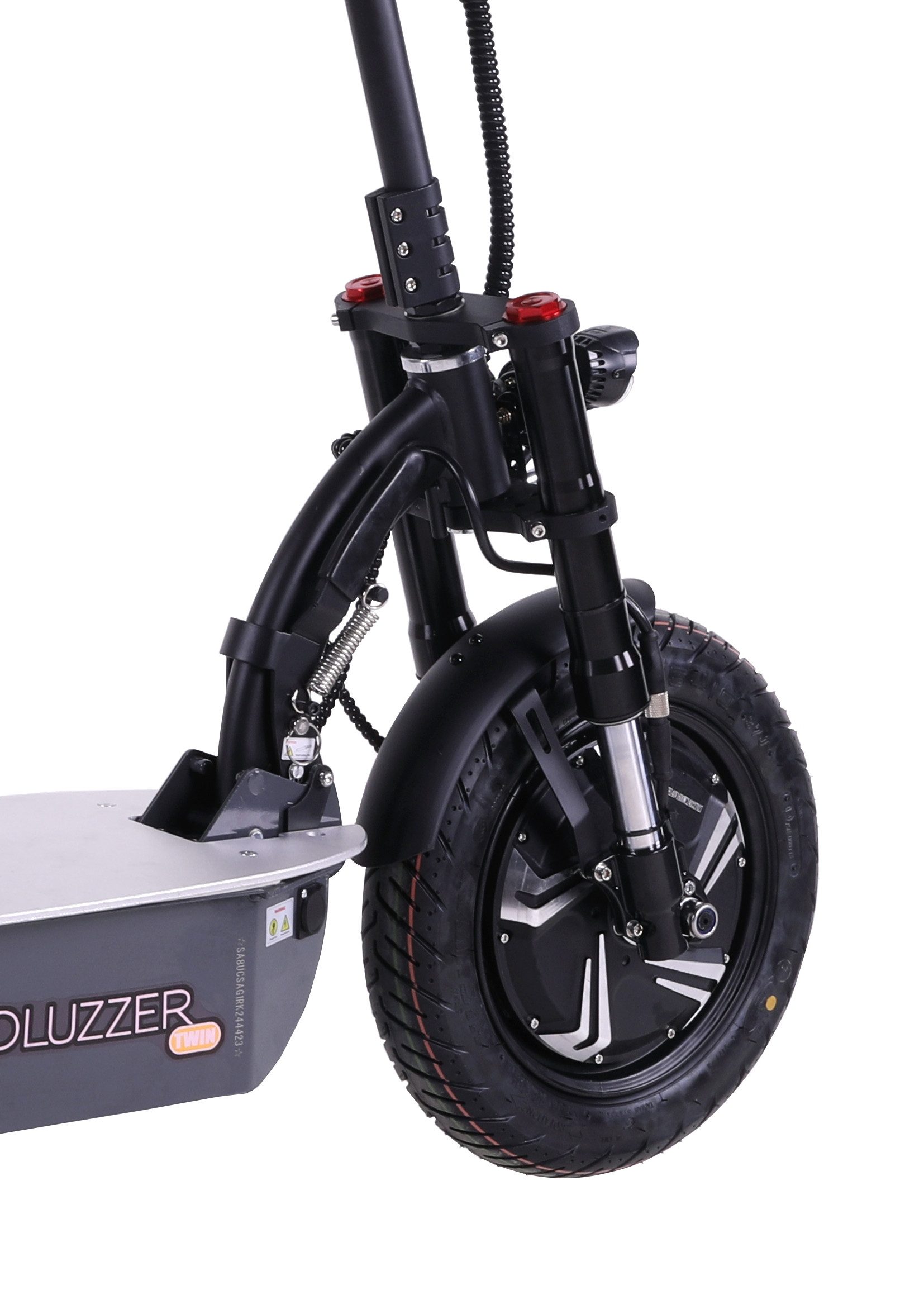 ENEWAY E-Scooter Der Revoluzzer 4.0 - 45 km/h 48V 20Ah Lithium Akku Pro Twin, 45,00 km/h, (Set, Revoluzzer 4.0 pro-twin 3200W 45km/h 20AH Lithium), vorne/hinten je ein 1600W Motor verbaut. vorne separat zuschaltbar