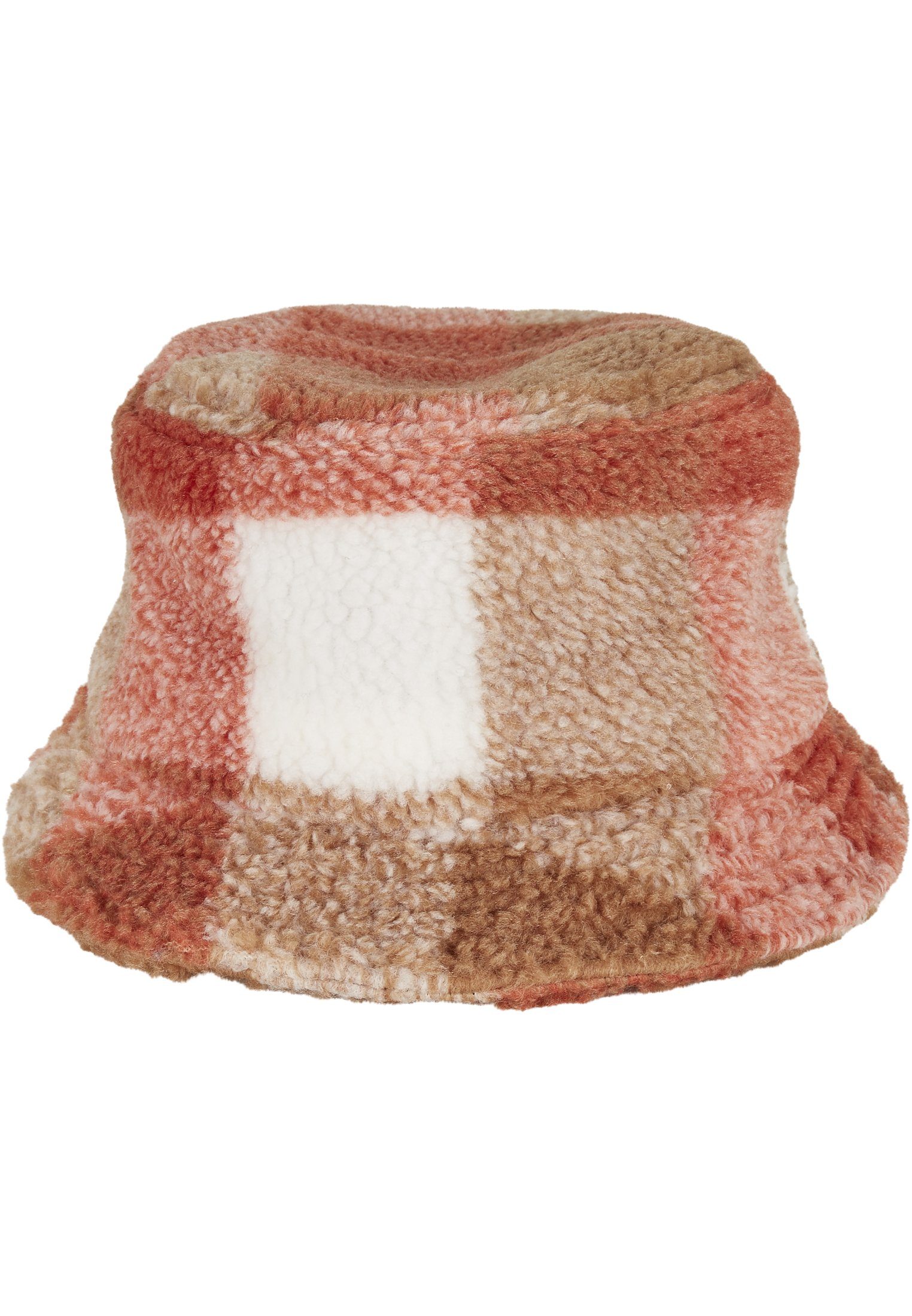 Hat whitesand/toffee Flexfit Check Cap Flex Bucket Hat Bucket Sherpa