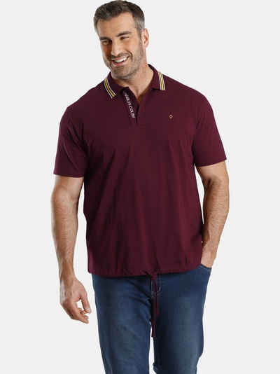 Charles Colby Poloshirt EARL FINLEYS mit Streifen am Polokragen