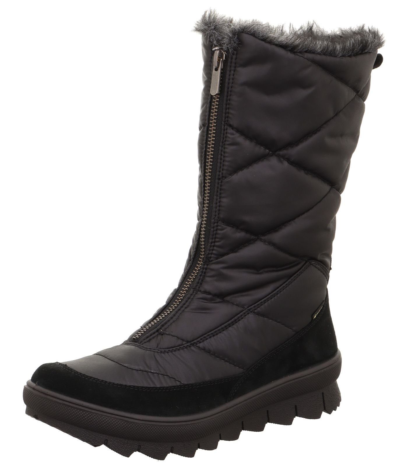 Legero Stiefel Stiefel Leder/Textil Schwarz