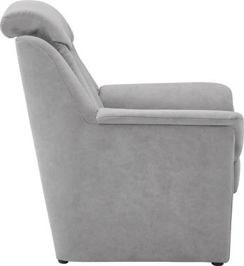 VILLA BECK Sessel »Lugano«, inklusive Kopfteilverstellung, in Sitzhöhe 49 cm