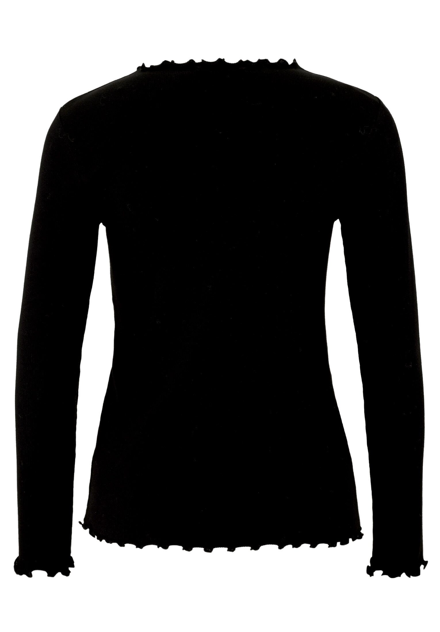 Cartoon Kurzarmshirt Damen mit Kragen (1-tlg)