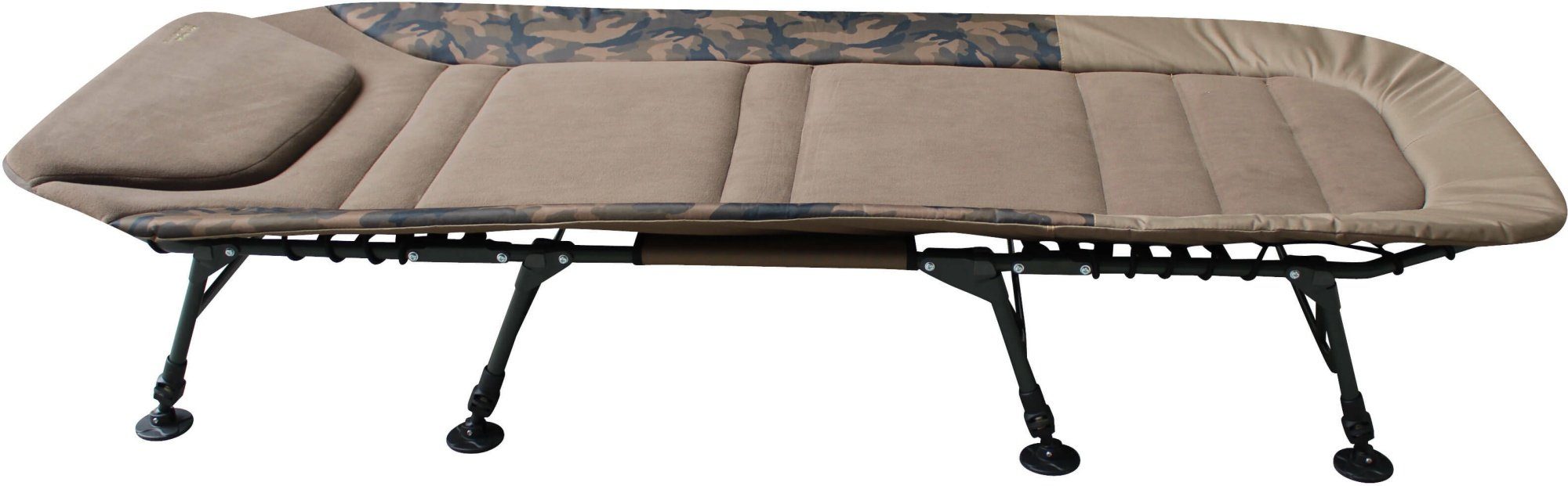 MK Angelsport Angelliege Angelliege 8-Bein Fort Knox X-Flat Camo kompakt