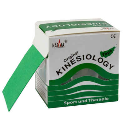 NASARA Kinesiologie-Tape 5m x 50 mm, grün