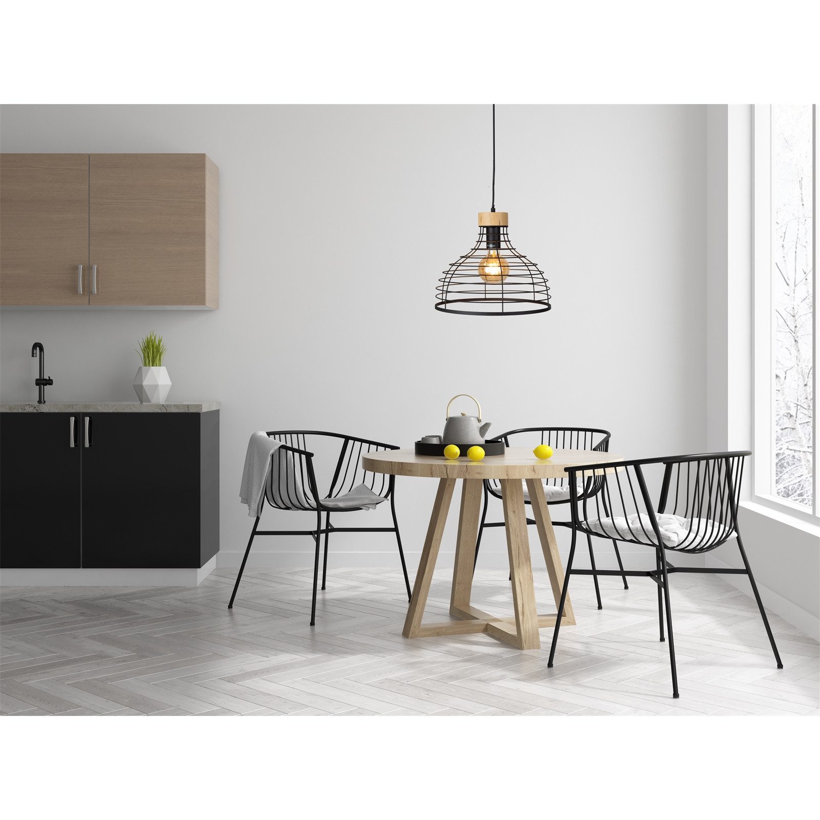 NOWA Pendelleuchte Pendelleuchte Espen, ohne Leuchtmittel, Deckenlampe